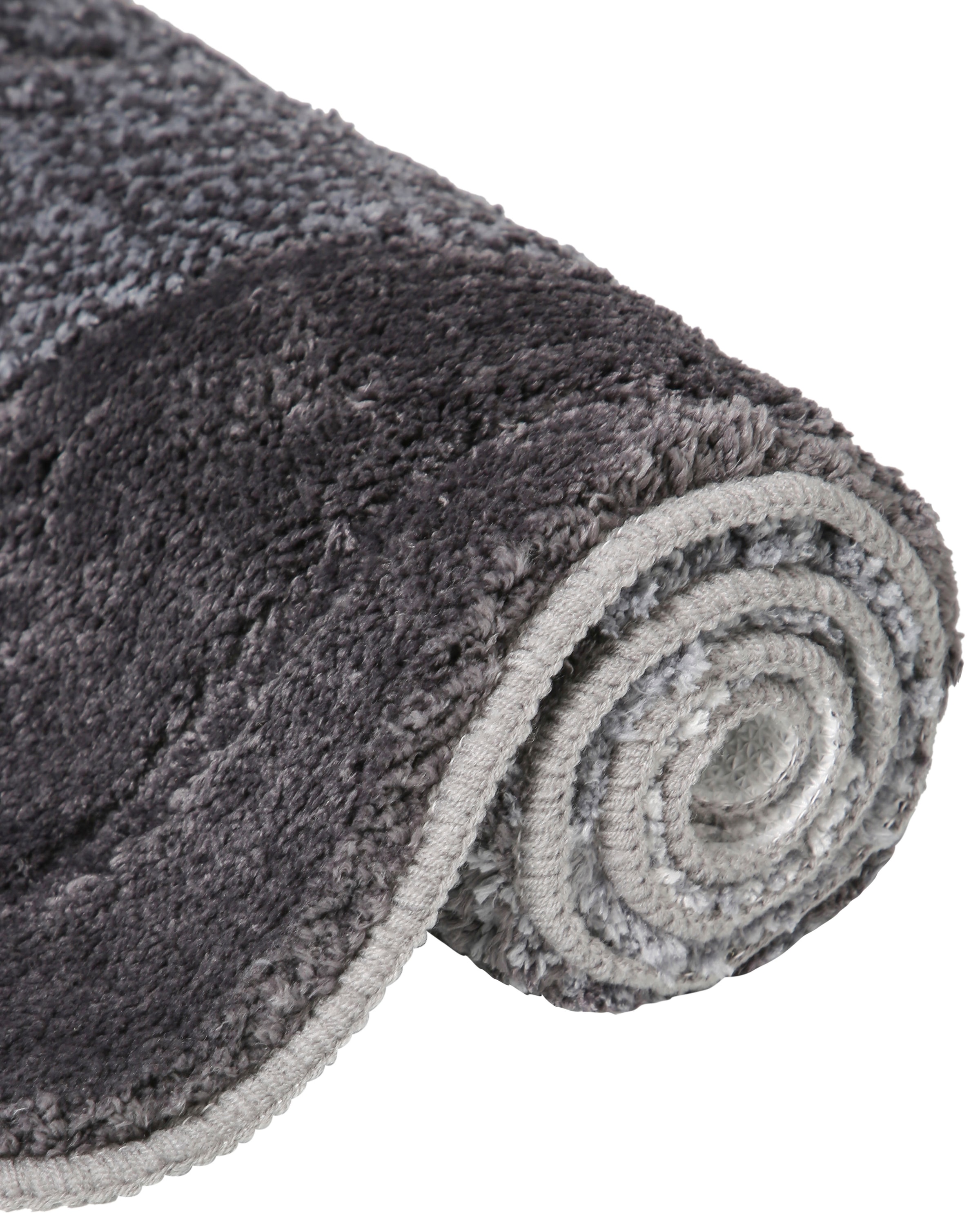 my home Badematte »Josie, Badvorleger, Badezimmer Teppich«, rutschhemmend beschichtet, fussbodenheizungsgeeignet-schnell trocknend-strapazierfähig, Badteppich, Badematten, rechteckig, rund & als 3-tlg. Set erhältlich