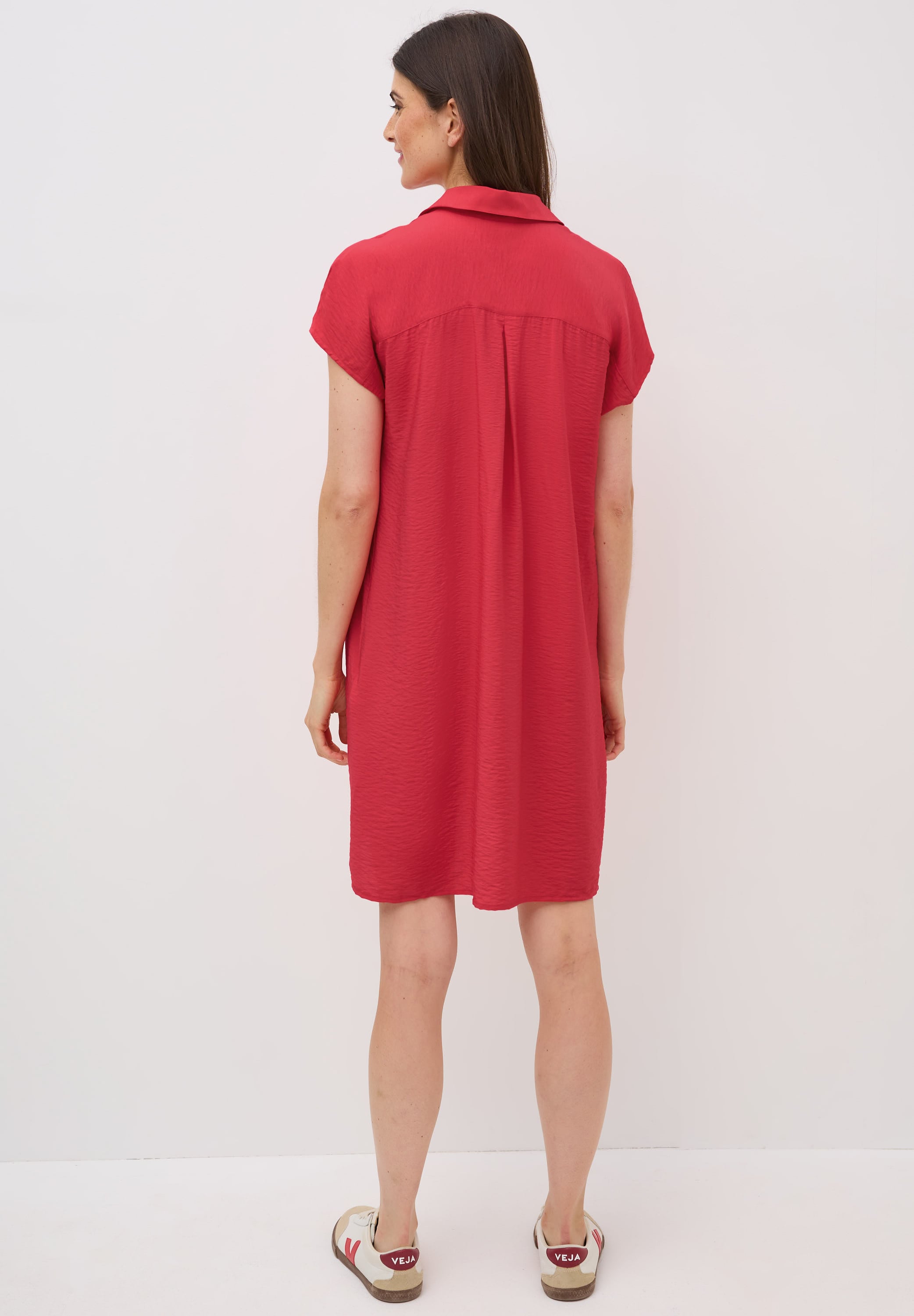 Cecil Hemdblusenkleid, Sommerkleid in feiner Struktur-Qualität