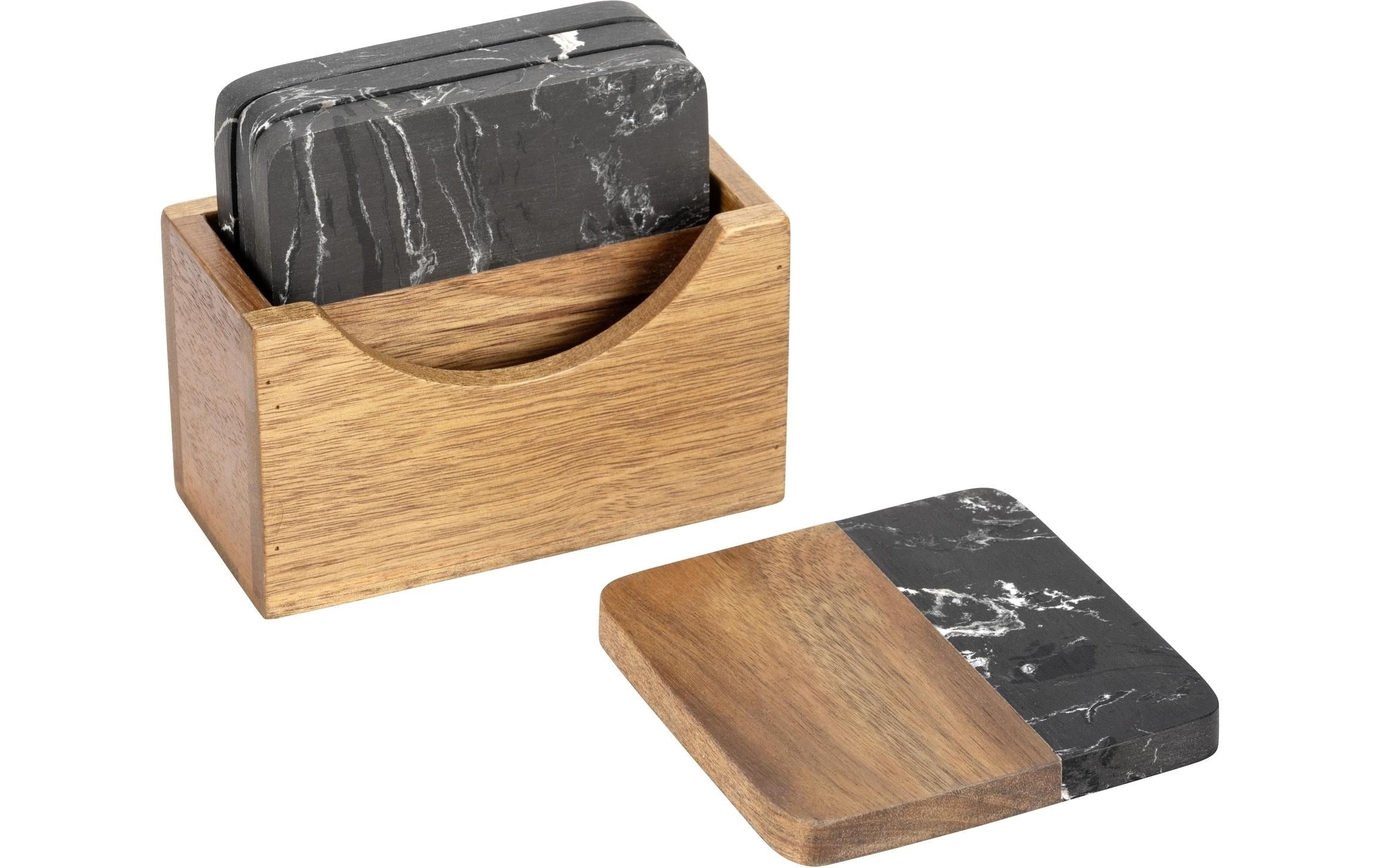 Image of WENKO Glasuntersetzer "Atami 10 x 10 cm, 4 Stück"