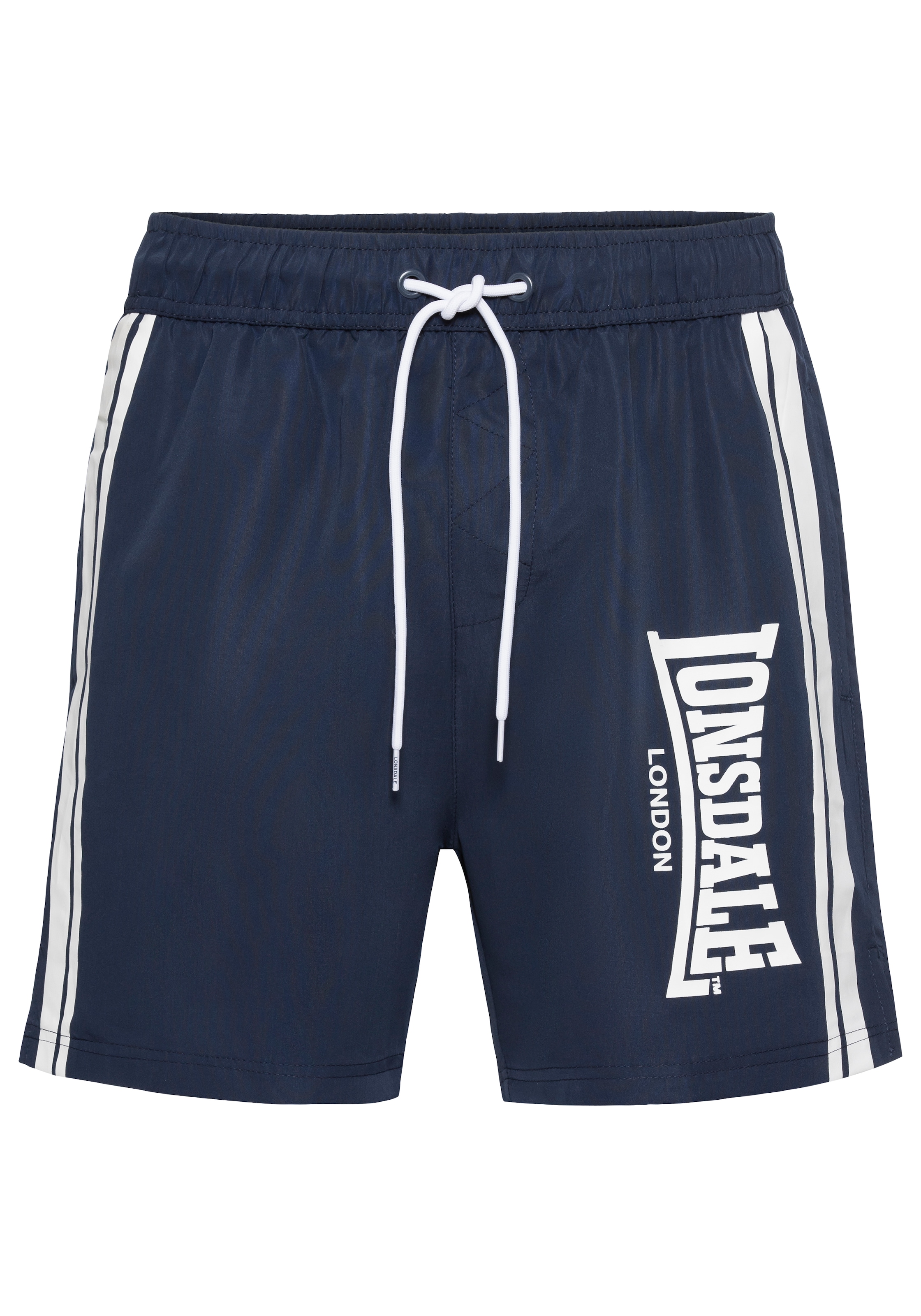 Image of Lonsdale Shorts "TAMESIDE Badeshorts" mit Eingrifftaschen, aus Polyester, Regular Fit, gerade Beinform