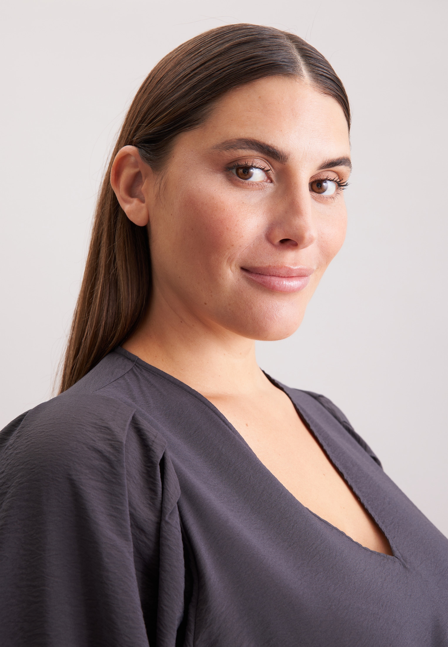 seidensticker Sommerkleid »Schwarze Rose« 3/4 Uni