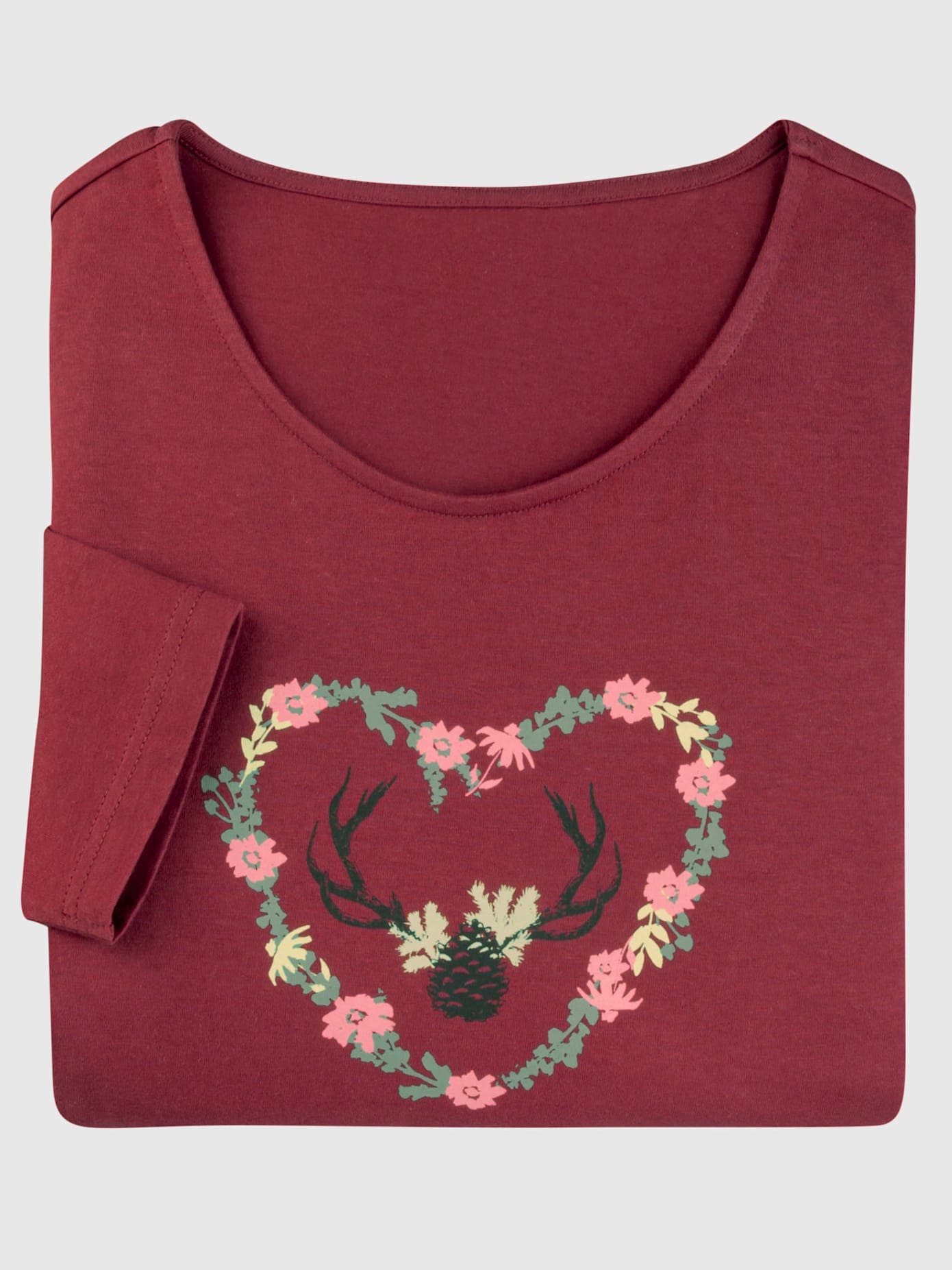 Classic Basics T-shirt folklorique »3/4-Arm-Shirt« 1
