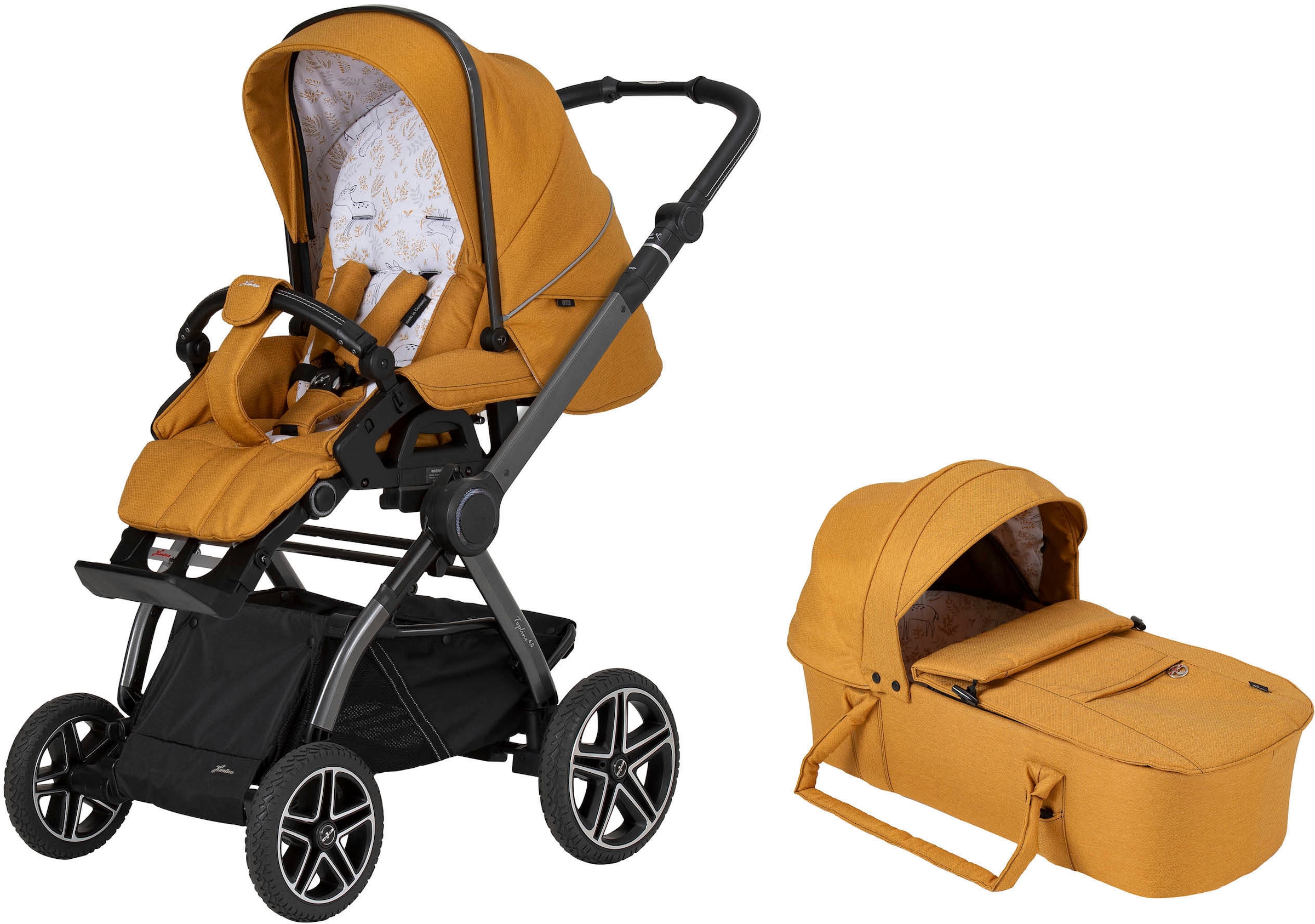 Hartan Kombi-Kinderwagen »Topline 4.0 GTS«, mit Kombitasche; Made in Germany