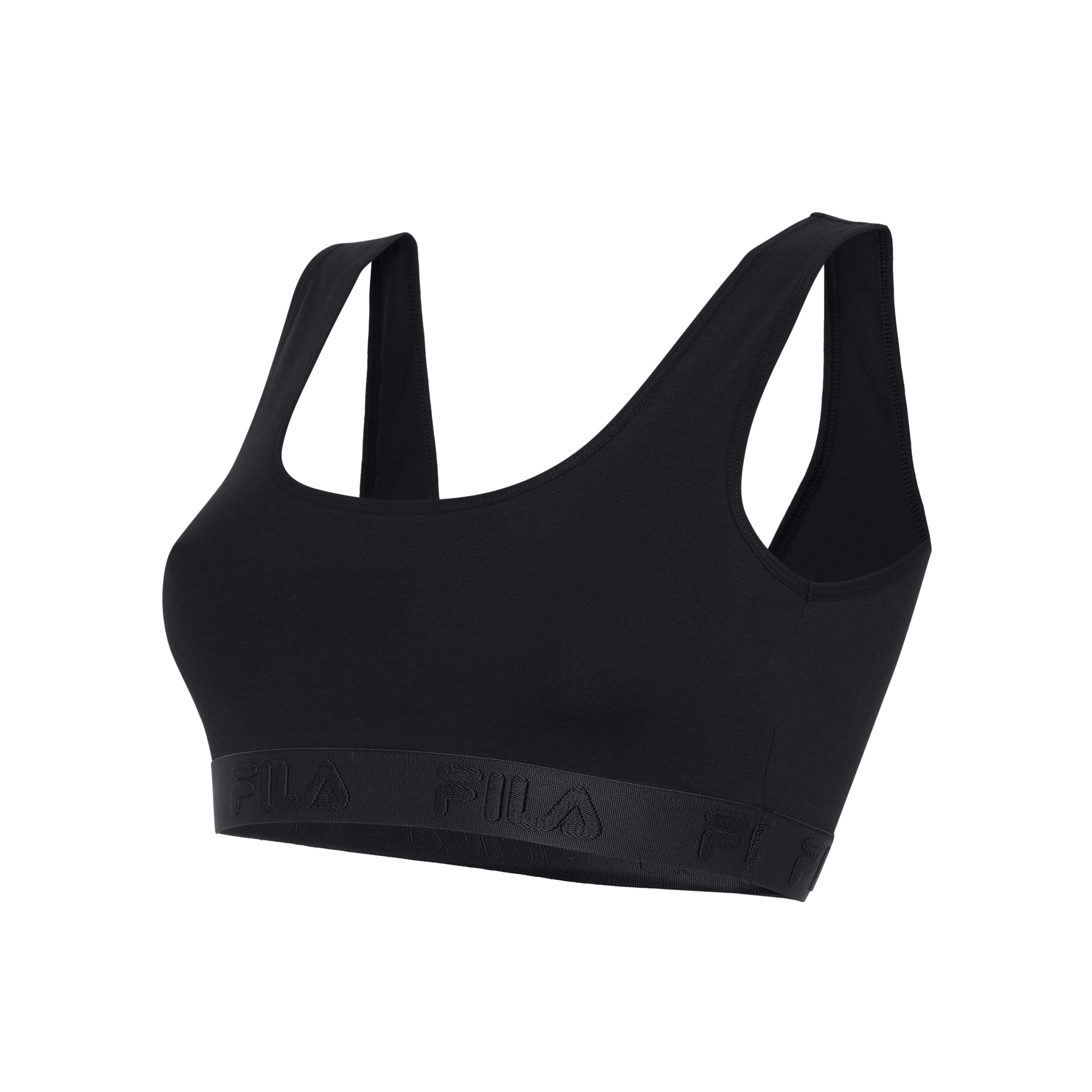 Fila Soutien-gorge sans armatures elastisches Unterbrustband, Baumwollmix