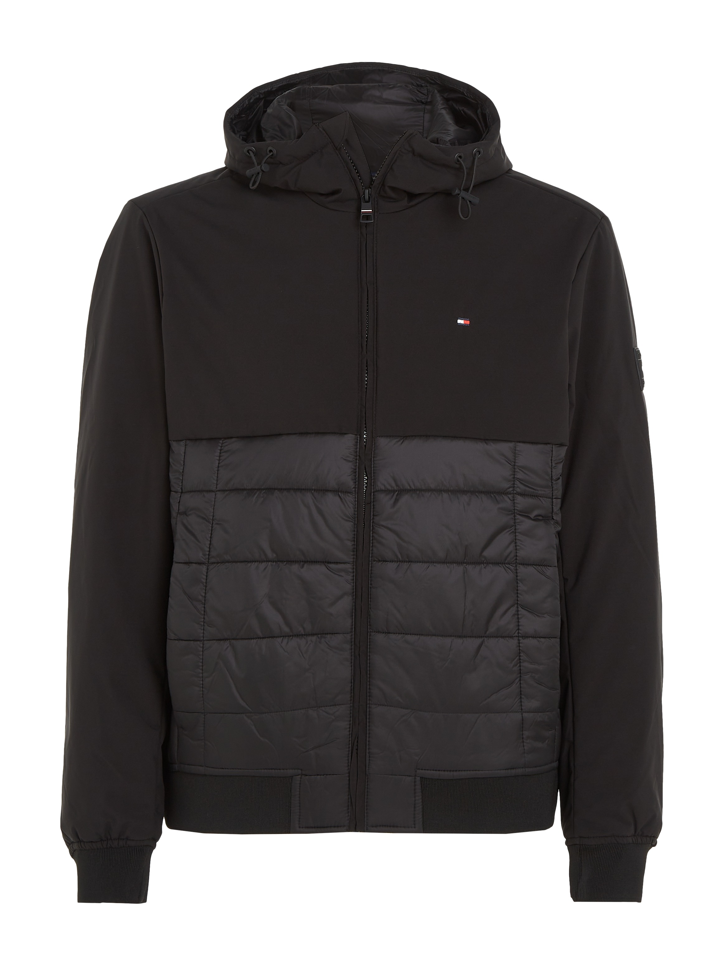 Tommy Hilfiger Steppjacke »CL MIX MEDIA HOODED JACKET«, mit Kapuze