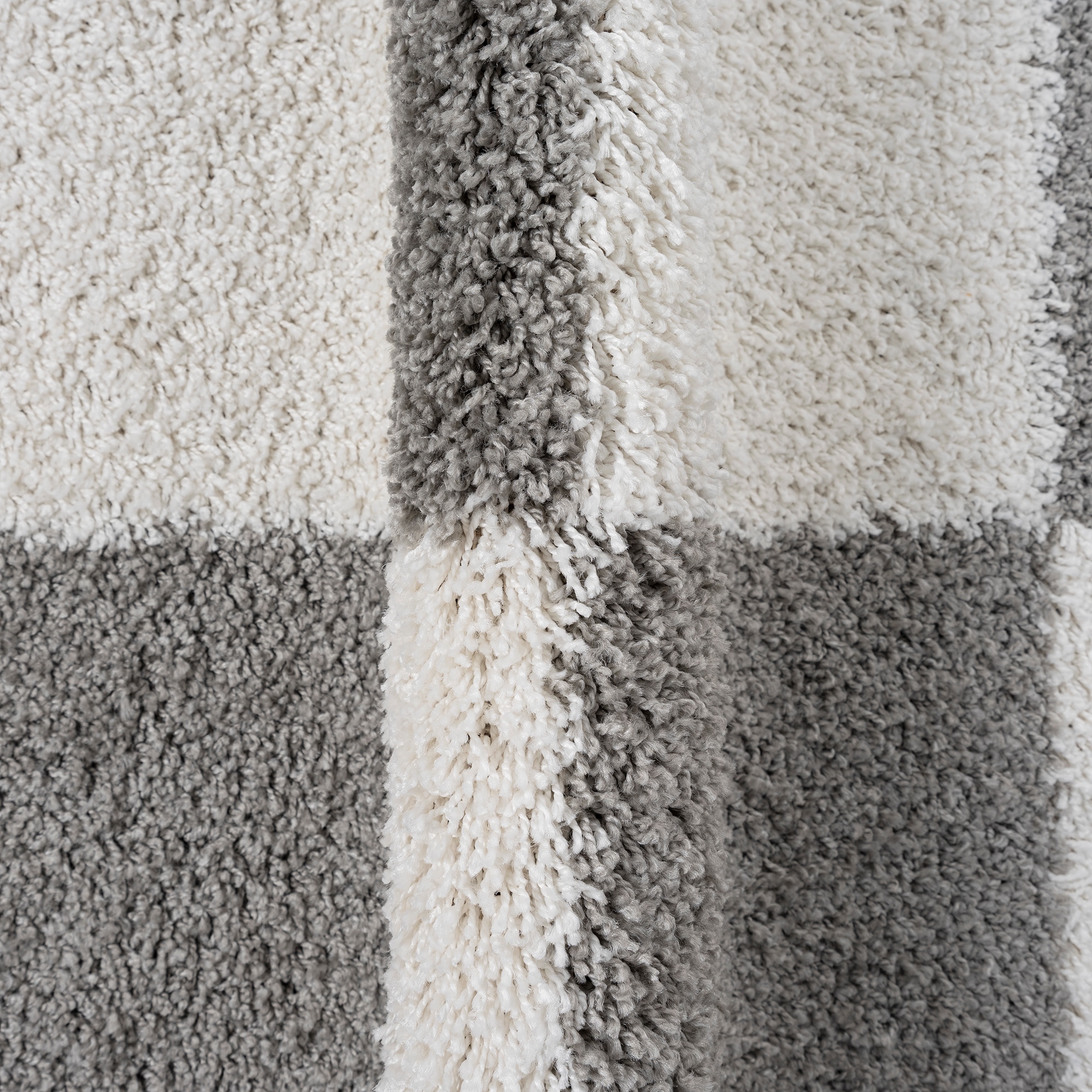Sanat Hochflor-Teppich »Milano 1254« rund 30 mm Höhe Hochflor, Wohnzimmer, Schlafzimmer, fussbodenheizungsgeeignet