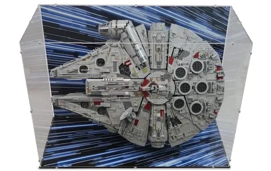 Holzbaukasten »iDisplayit Acryl-Display für LEGO 75192 Star Wars«