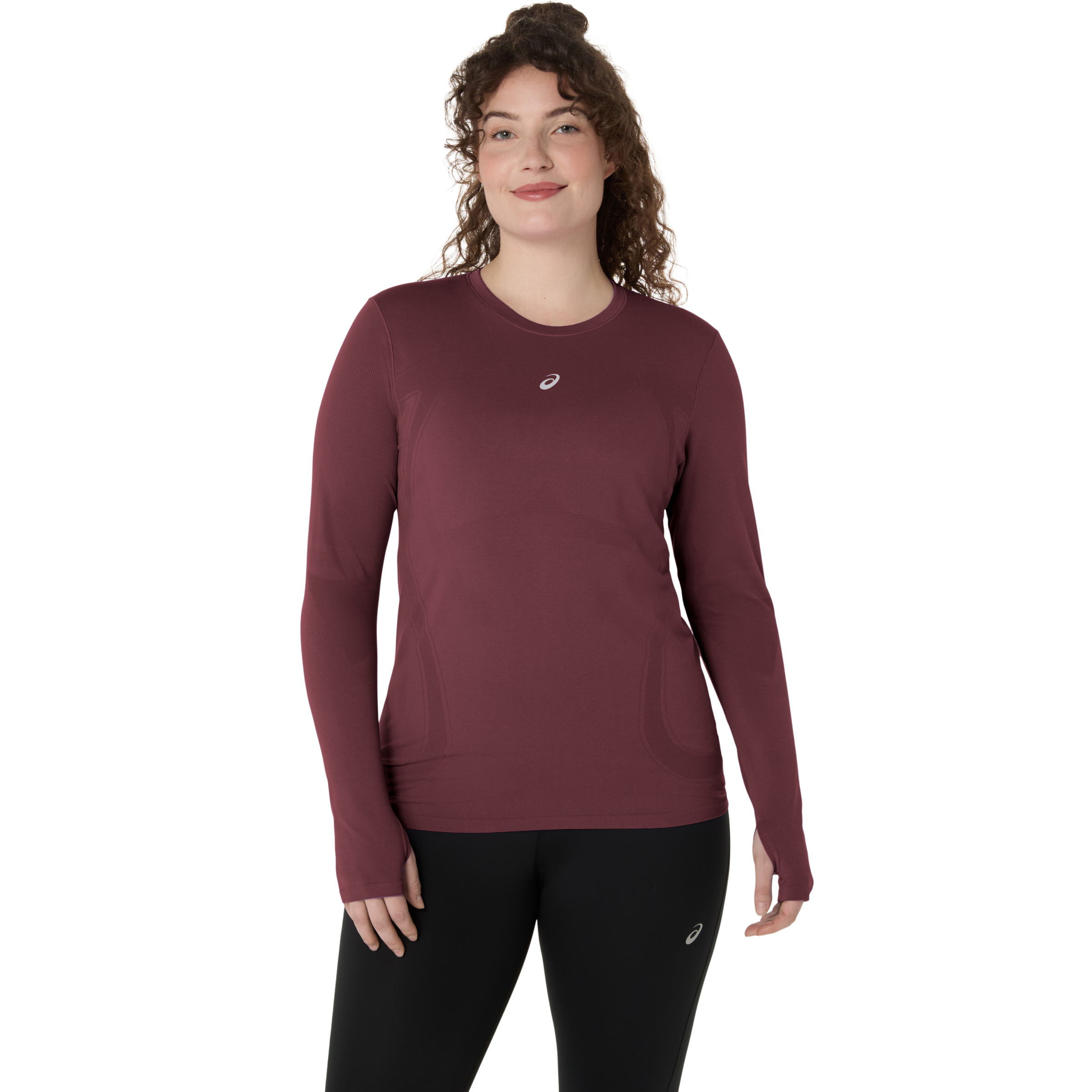 Image of Asics Laufshirt "ROAD SEAMLESS LS TOP" ACTIBREEZE™ Technologie, Atmungsaktiv, Reflektierend