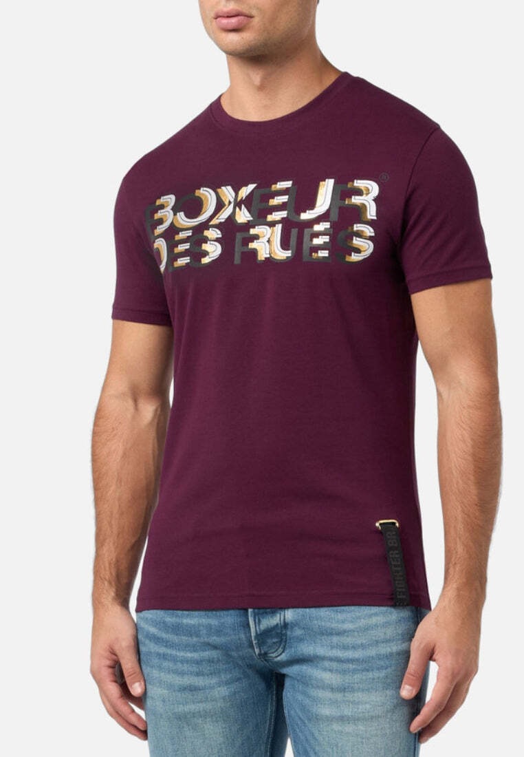 BOXEUR DES RUES T-Shirt »BOXEUR DES RUES T-Shirt Round Neck Printed T-Shirt«