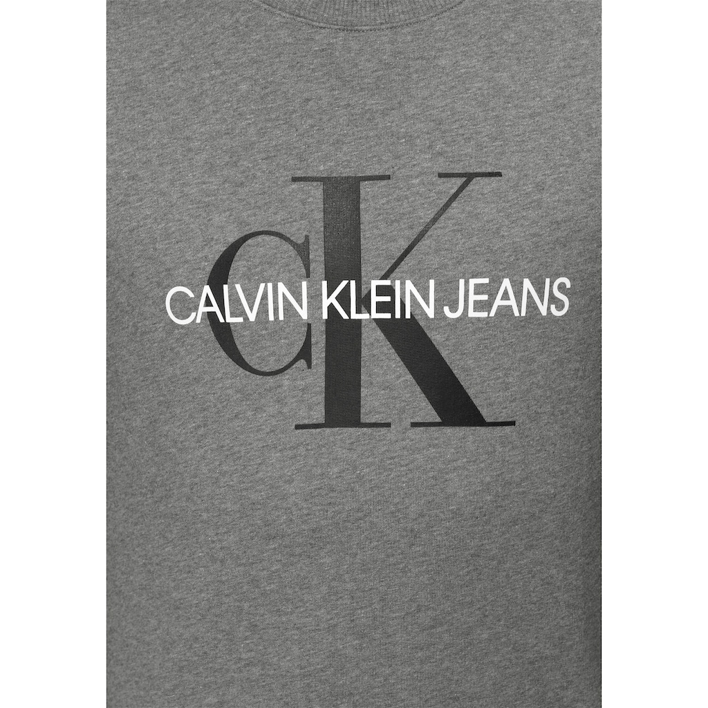 Calvin Klein Jeans Sweatshirt »ICONIC MONOGRAM CREWNECK«
