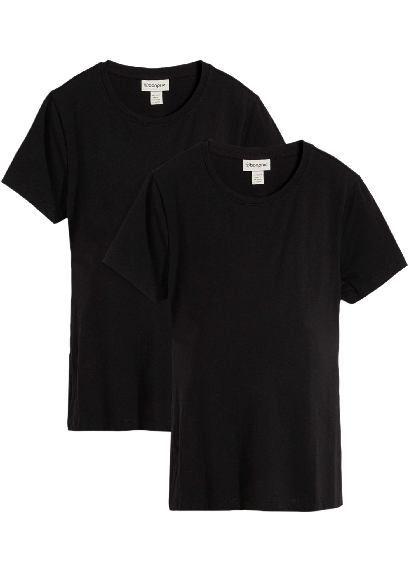 Image of bonprix Umstandsshirt Packung, 2 lässige Passform, Kurzarm, mit Stillfunktion