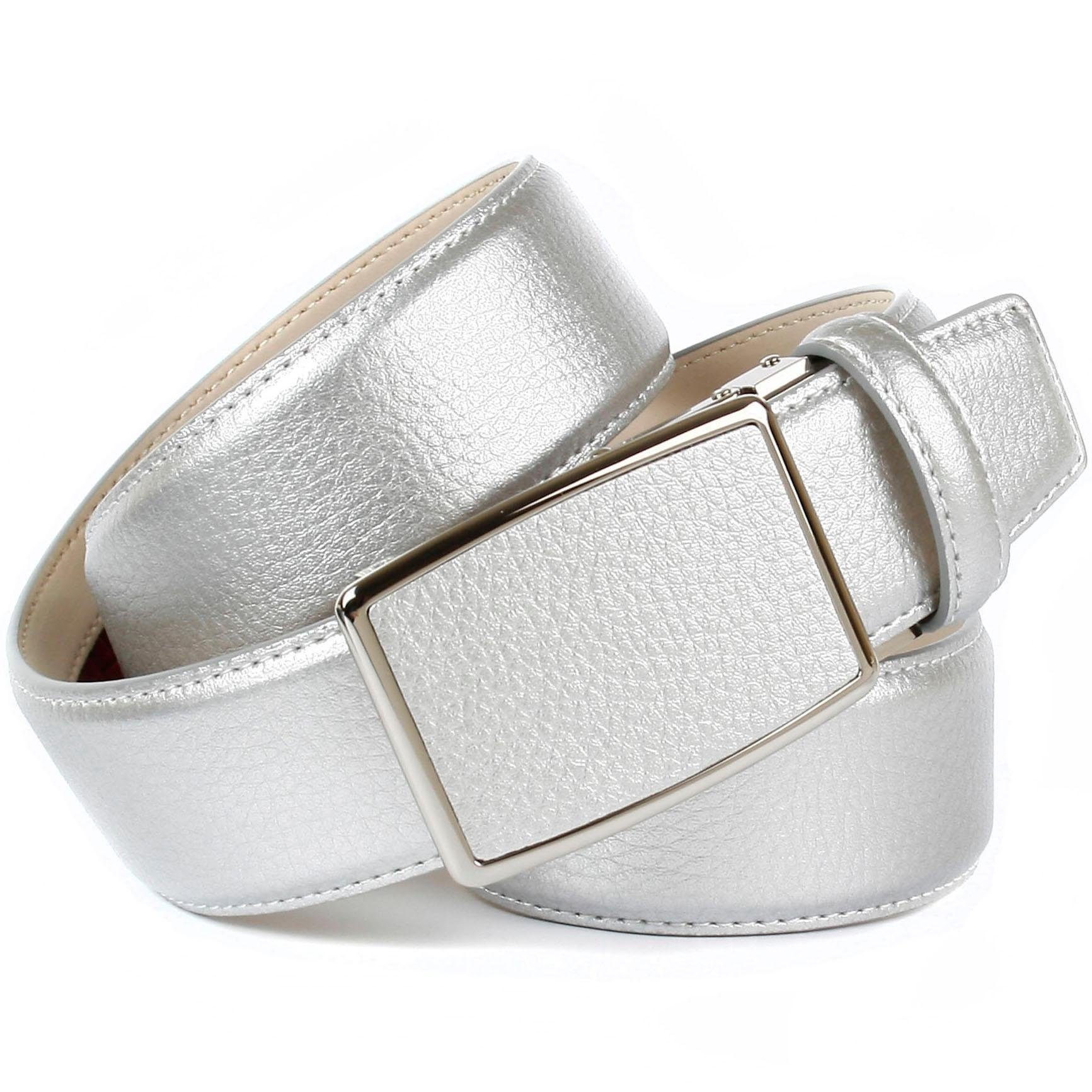 Image of Anthoni Crown Ledergürtel, in Hirschprägung und glänzender Oberfläche bei Ackermann Versand Schweiz