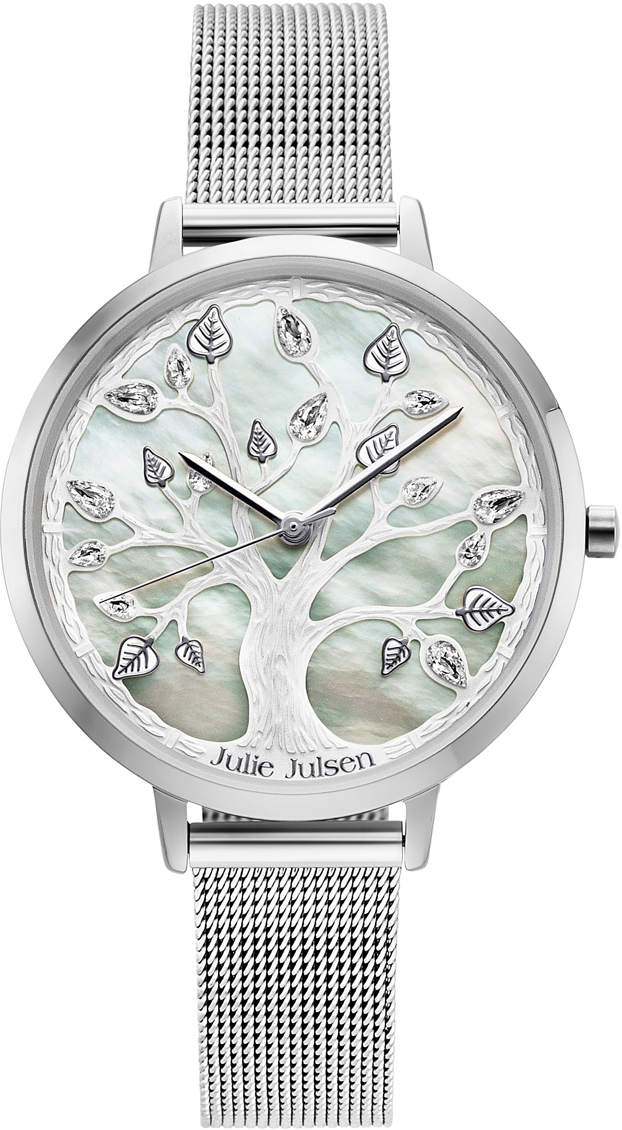 Image of Julie Julsen Quarzuhr »Tree of Life Pearl Silver, JJW1237SME« bei Ackermann Versand Schweiz