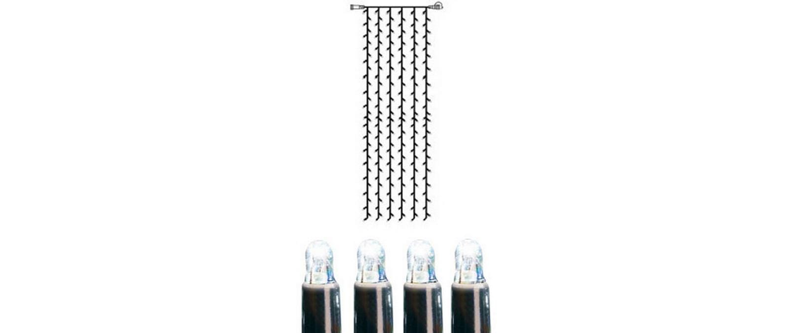 LED-Lichtervorhang »Trading Lichtervorhang Erweite«, 204 St.-flammig