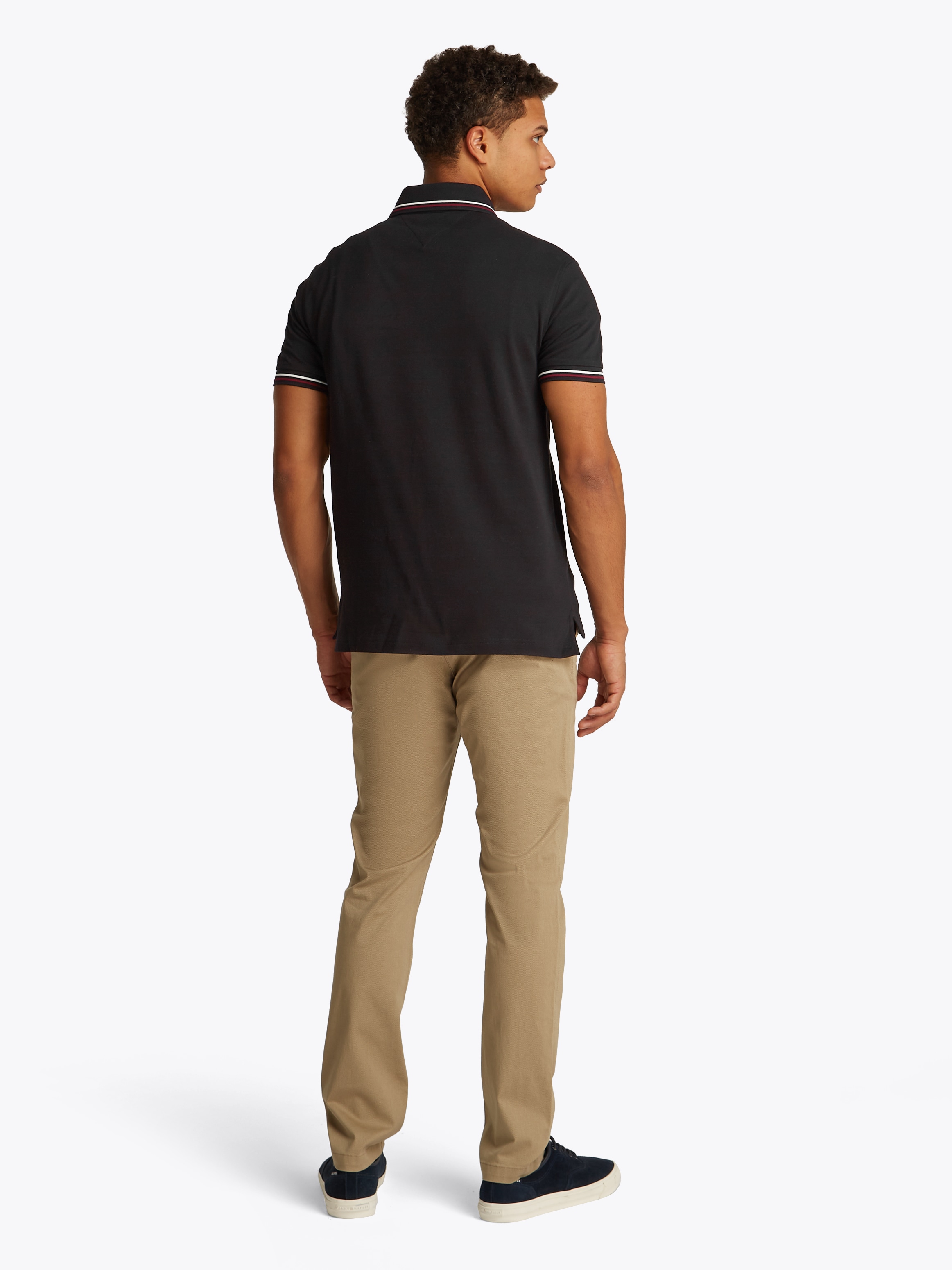 Tommy Hilfiger Polo »TIPPED SLIM FIT POLO« mit Kontrast-Details