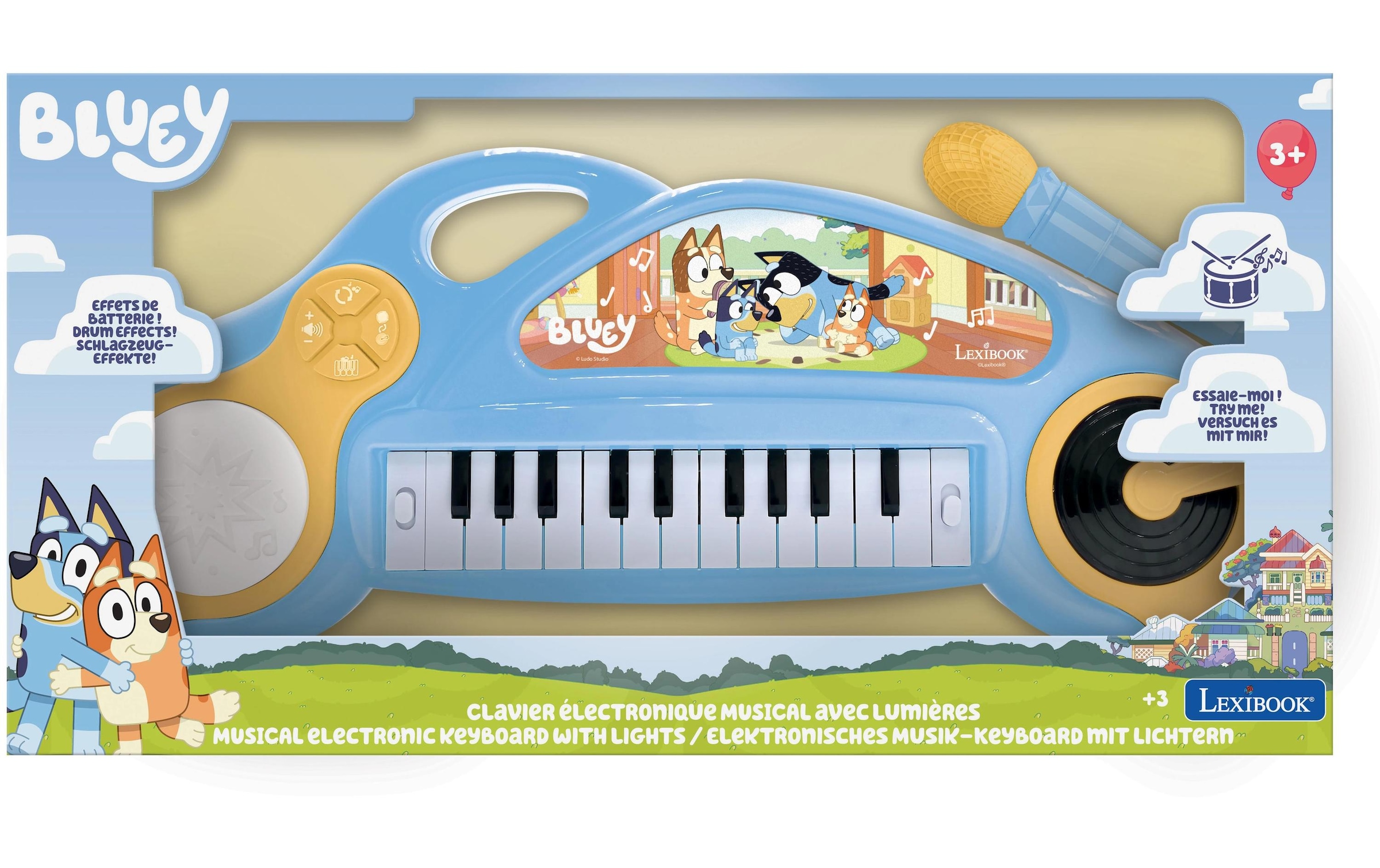 Lexibook® Jouet instrument de musique »mit Mikrofon und Karaokefunktion«