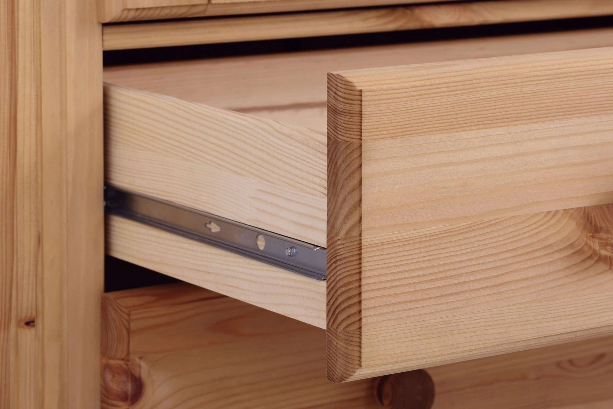 GOODproduct Bücherregal »Adele, Standregal, Regal« B/T/H:,  aus massiver Kiefer, Breite 92 cm, mit 2 Schubladen, FSC®