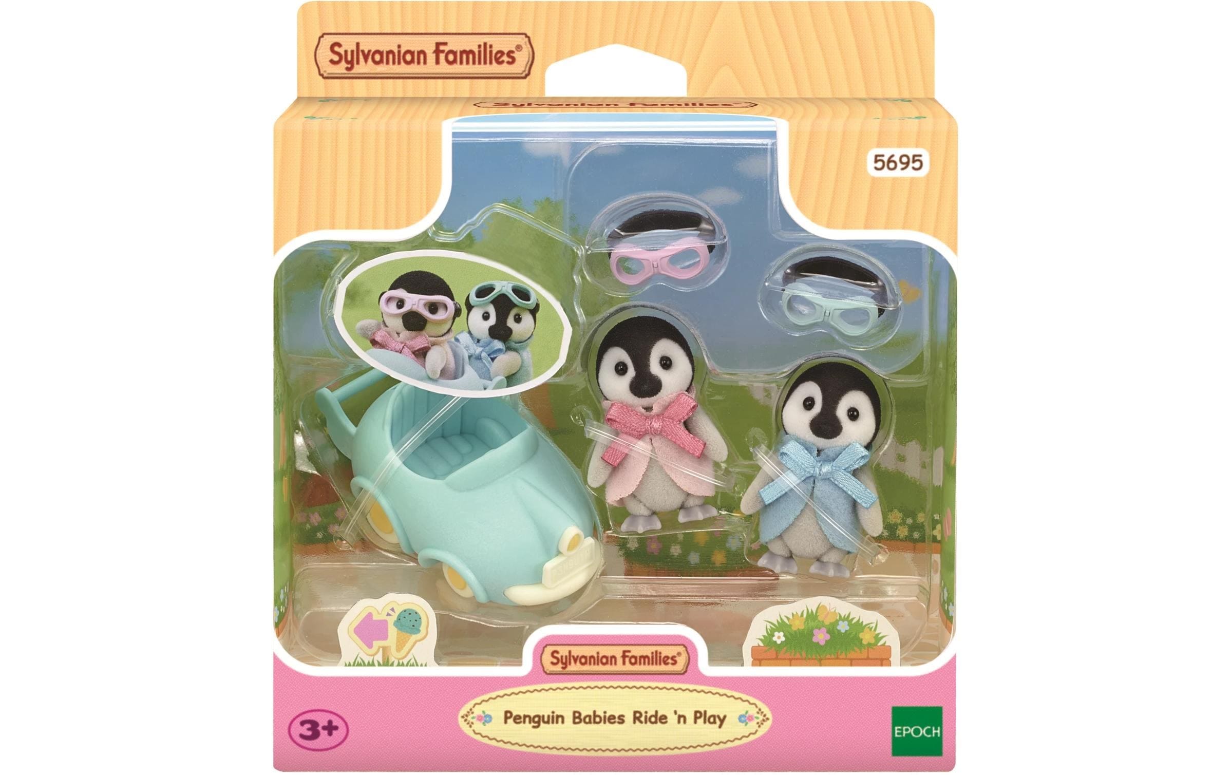Sylvanian Families Spielfigur »Pinguin Fahr- und Spielset«