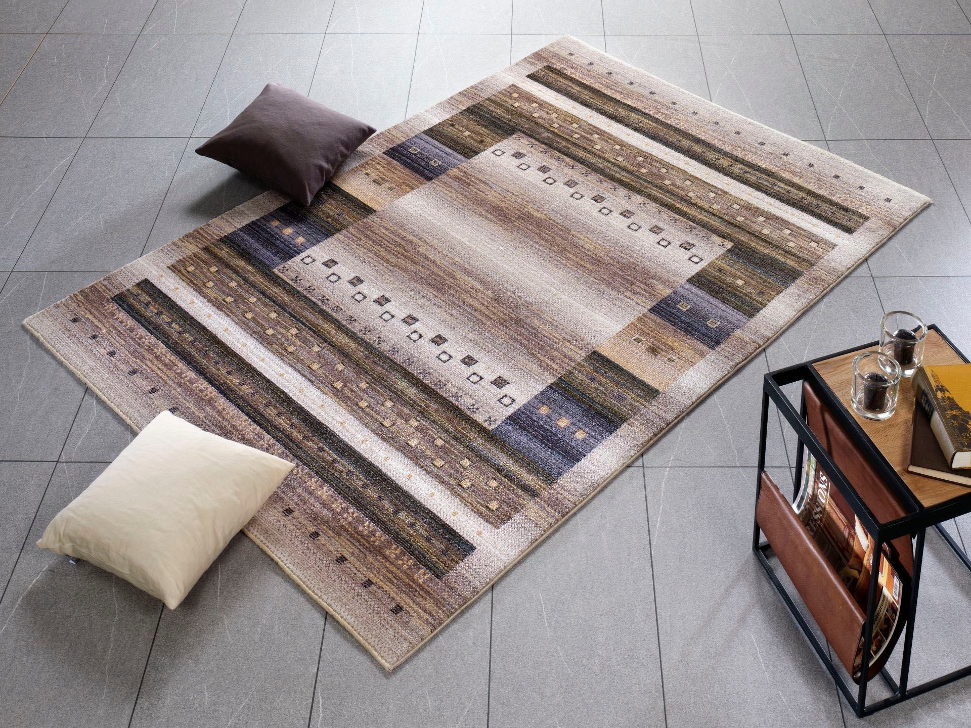 Image of OCI DIE TEPPICHMARKE Teppich "Ovation Lorin" rechteckig 11 mm Höhe weich durch Microfaser, Glanz, Wohnzimmer