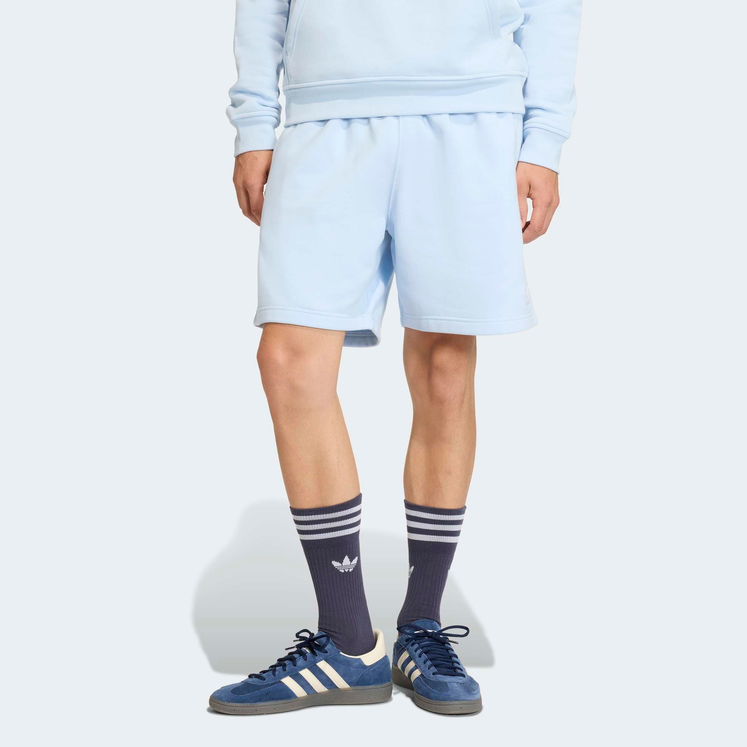 Image of adidas Originals Shorts "TREFOIL ESSENTIALS 7 INCH FLEECE" sportlicher Stil, für vielseitige Alltagsaktivitäten