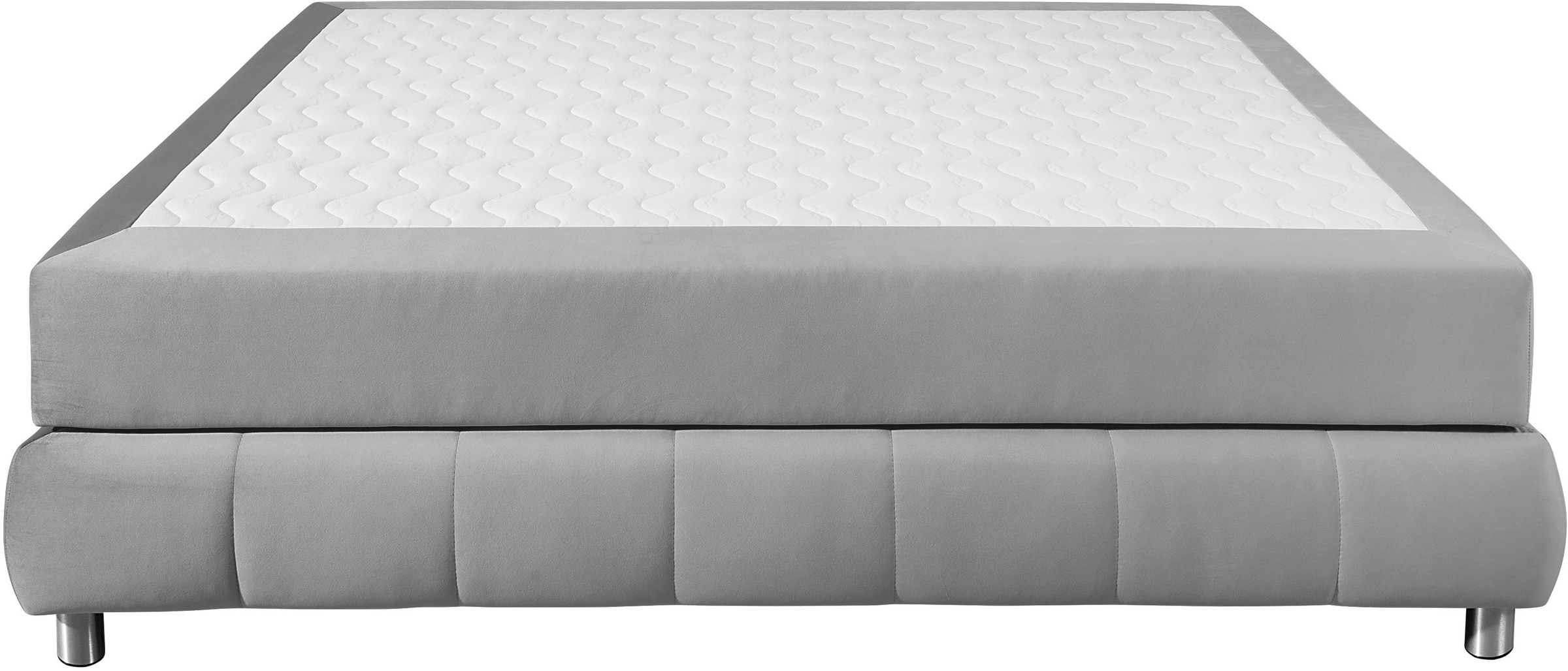 andas Boxspringbett »Salo«, Ohne Kopfteil, inkl. Topper, auch in Überlänge 220 cm