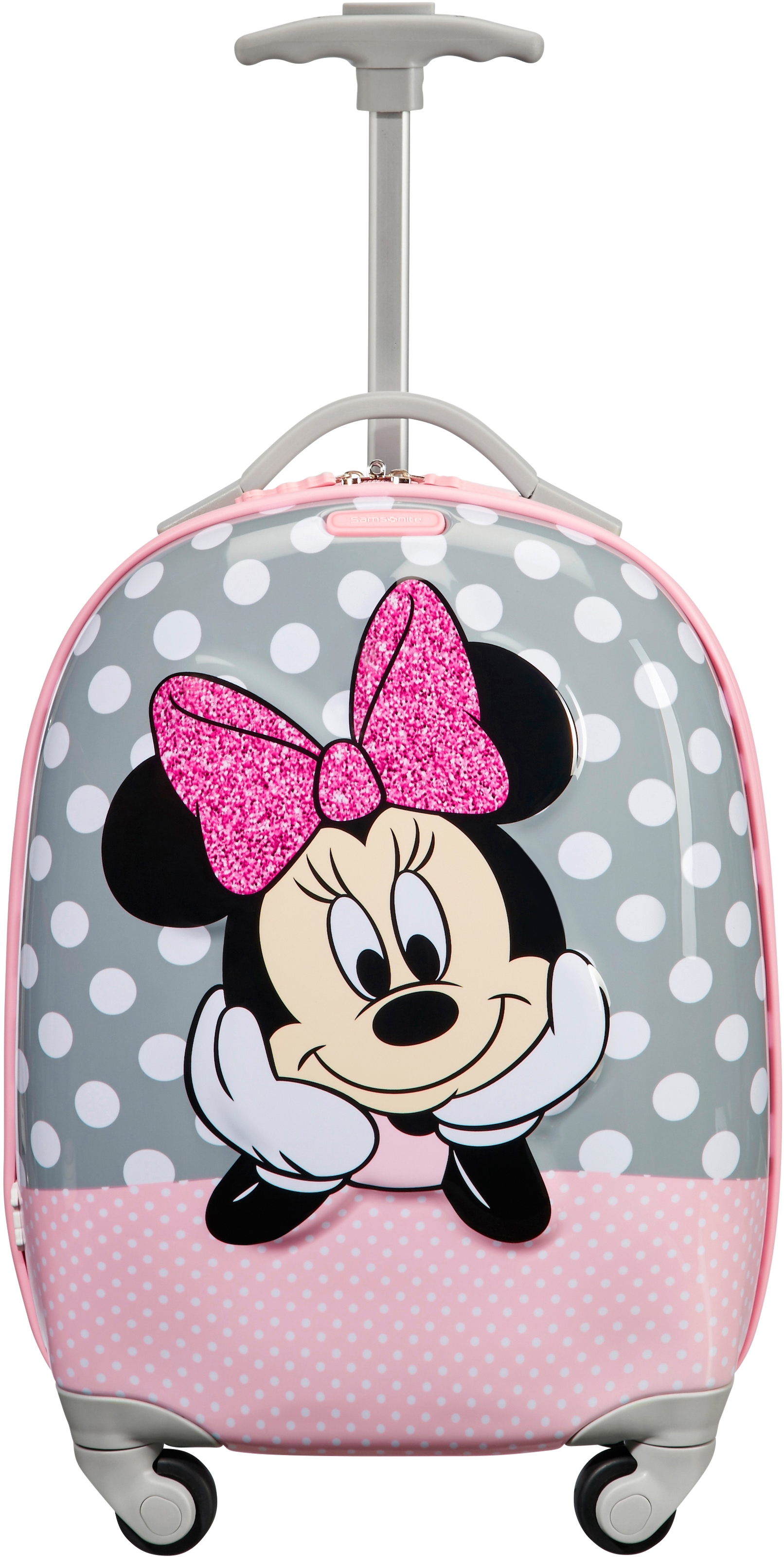 Kinderkoffer »Disney Ultimate 2.0, 46 cm, Minnie Glitter«, 4 St. Rollen, Kinder...