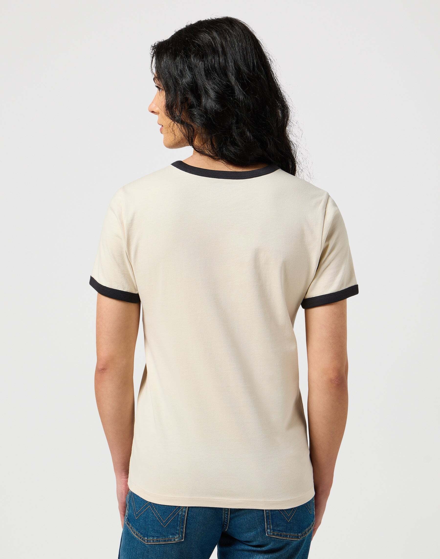Wrangler T-shirt »WRANGLER T-Shirt Ringer Tee«