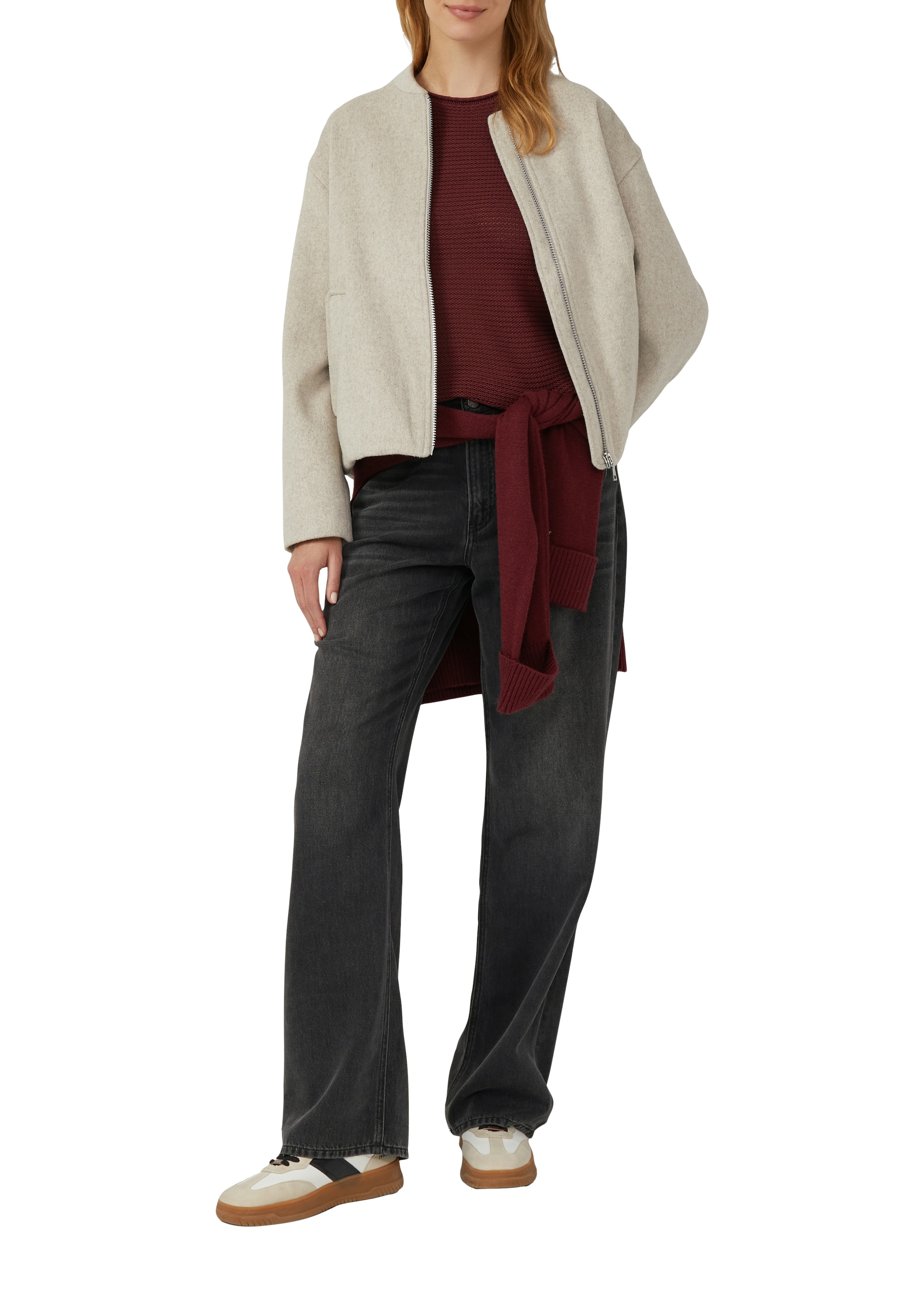 s.Oliver Pull en tricot mit Rundhals