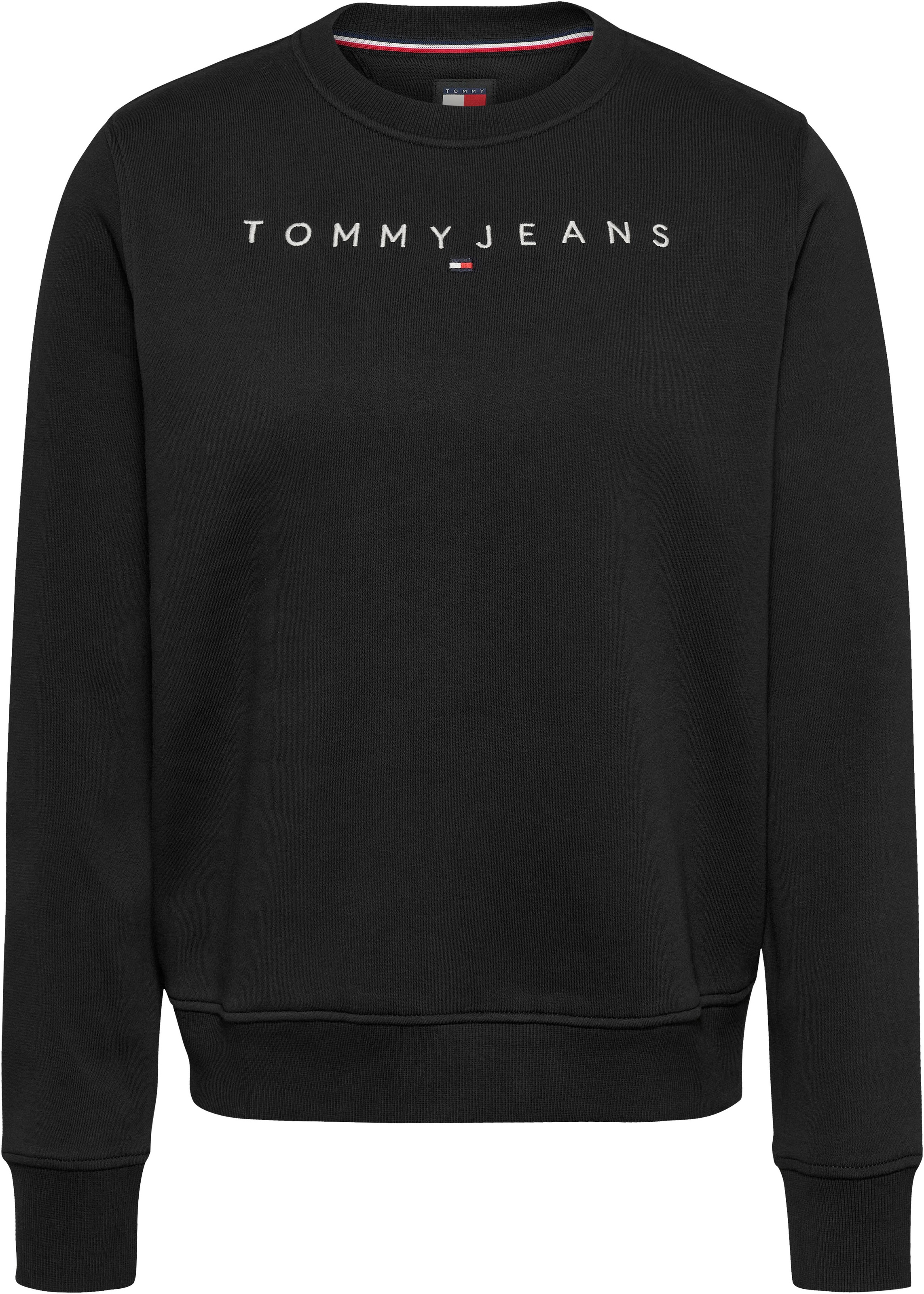 Tommy Jeans Sweatshirt »TJW REG LINEAR CREW EXT«, mit Logoschriftzug