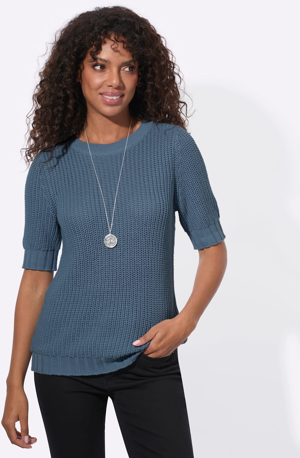 Image of Casual Looks Kurzarmpullover "Kurzarm-Pullover"