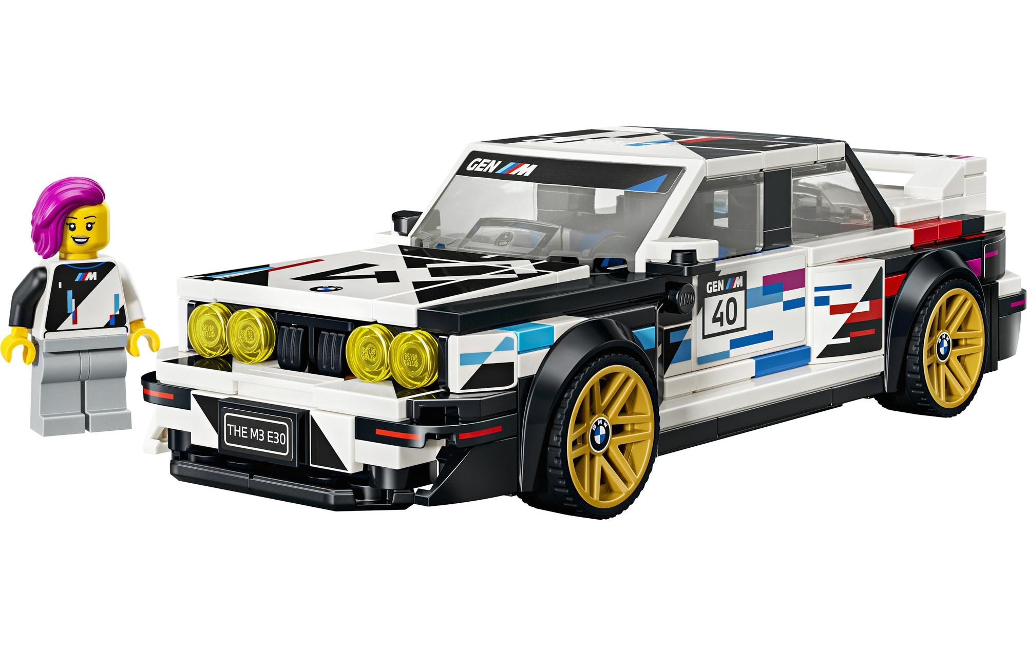 LEGO® »BMW M3 (E30) (77263), LEGO Speed Champions« fabriqué en Europe