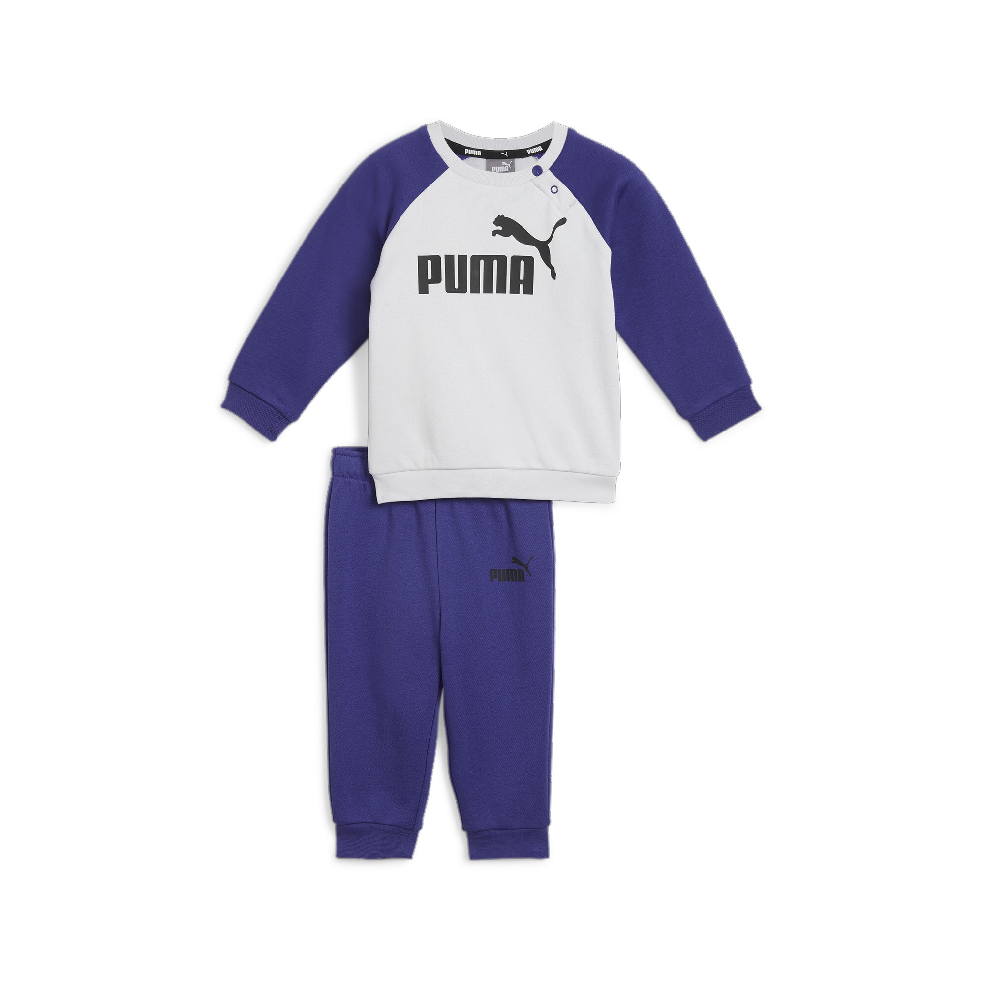 PUMA Jogginganzug »MINICATS ESS RAGLAN JOGGER FL«, (2 tlg.)