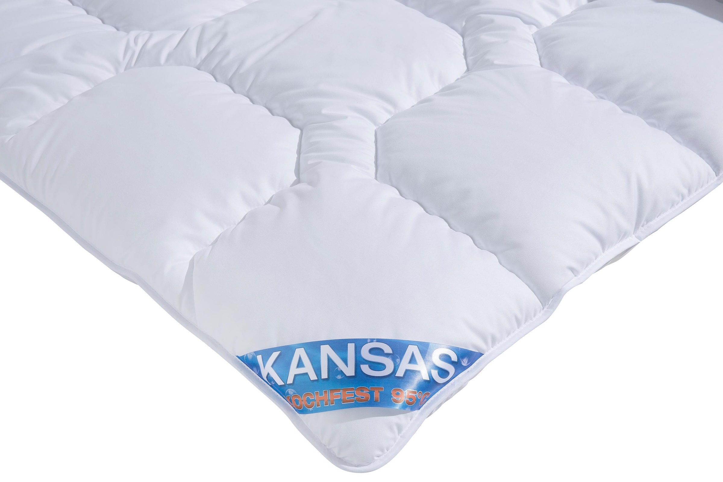 f.a.n. Schlafkomfort Microfaserbettdecke »Kansas«, extrawarm, Füllung Polyesterfaser, Bezug 100% Polyester, (1 St.), Bettdecke in 135x200 cm und weiteren Grössen, für Sommer oder Winter