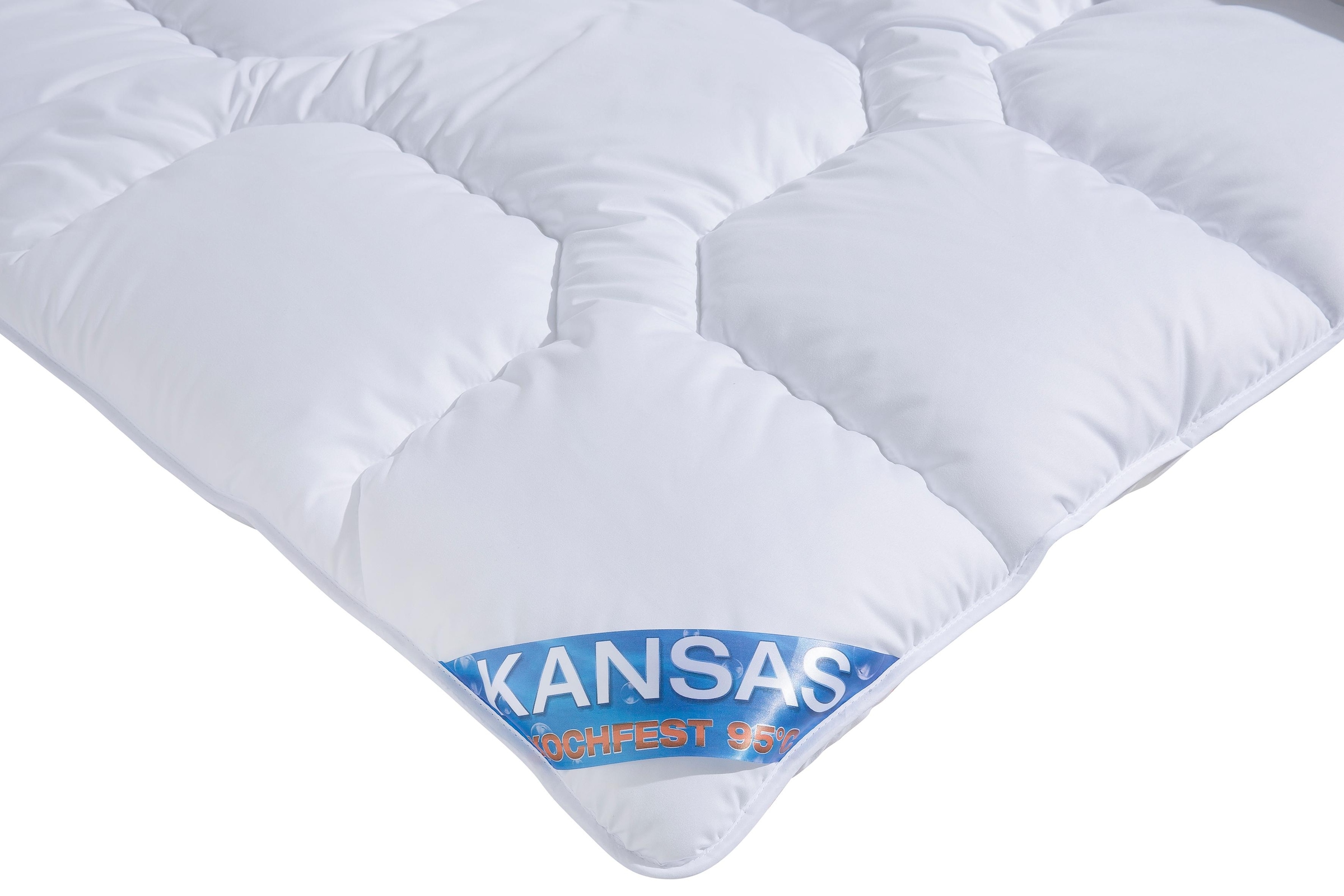 fan Microfaserbettdecke »Kansas«, extrawarm, Füllung Polyesterfaser, Bezug 100% Polyester, (1 St.), Bettdecke in 135x200 cm und weiteren Grössen, für Sommer oder Winter