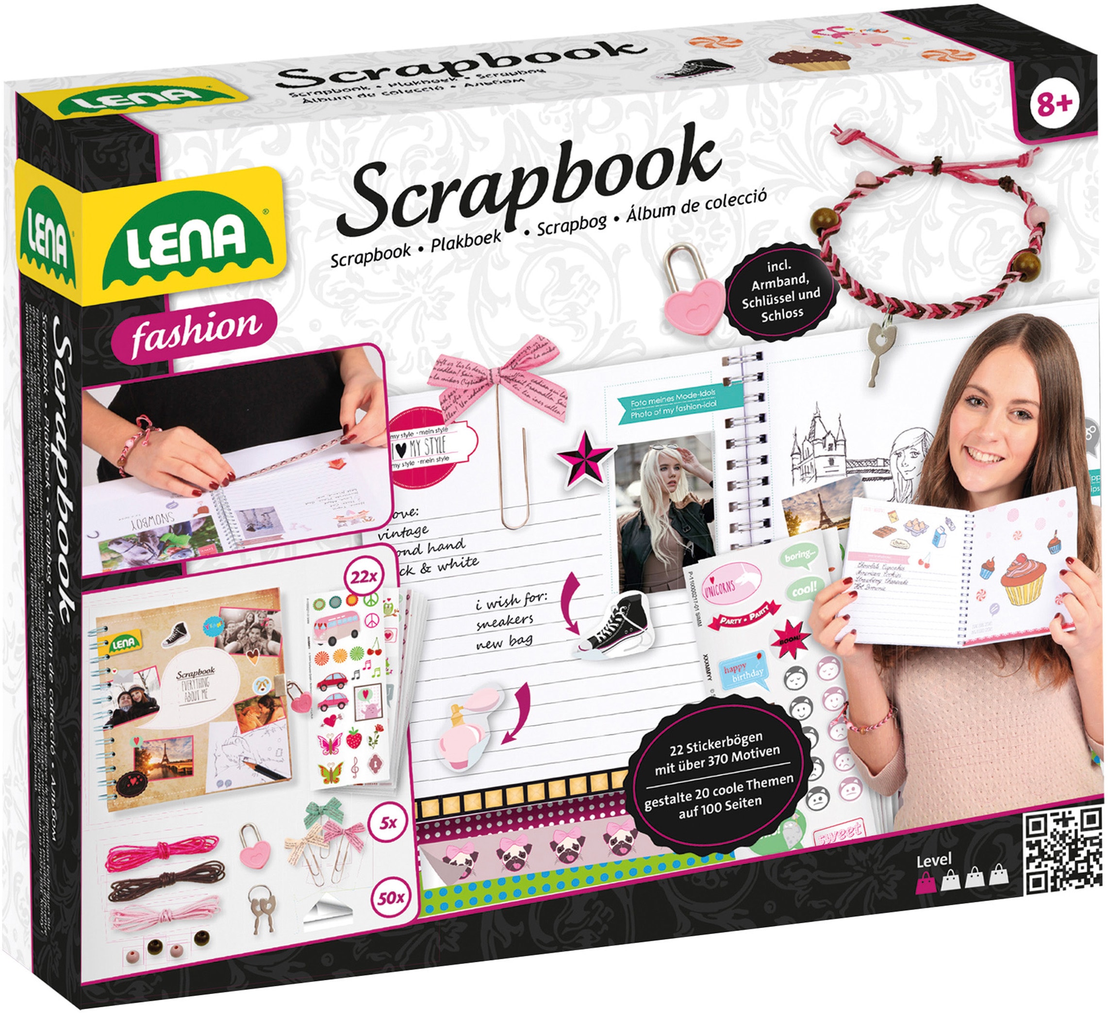 Lena® Kreativset »Scrapbook, gross«