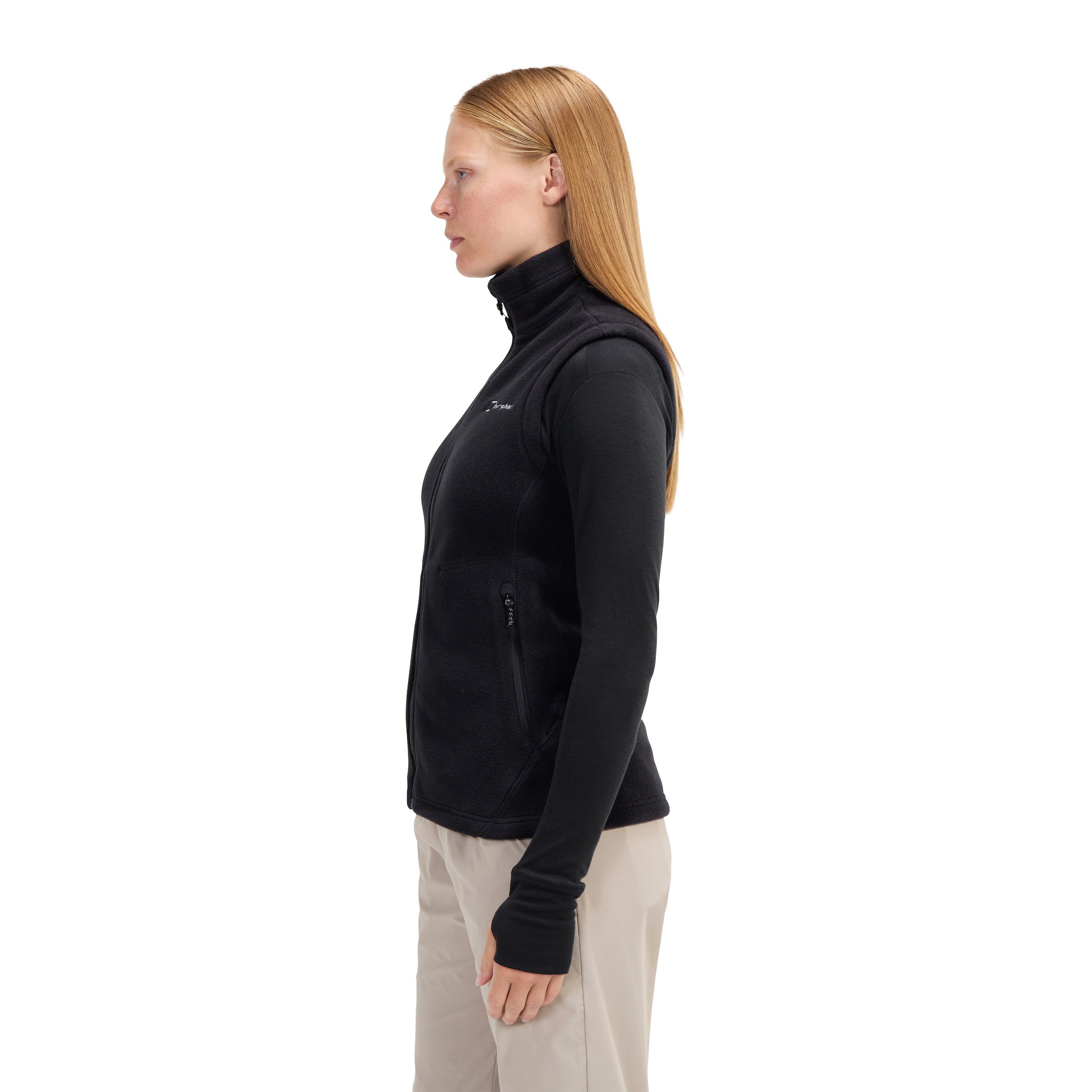 Berghaus Fleeceweste »PRISM PT IA FL VEST AF« mit InterActive-Reissverschluss, aus Polartec® Classic-Fleece