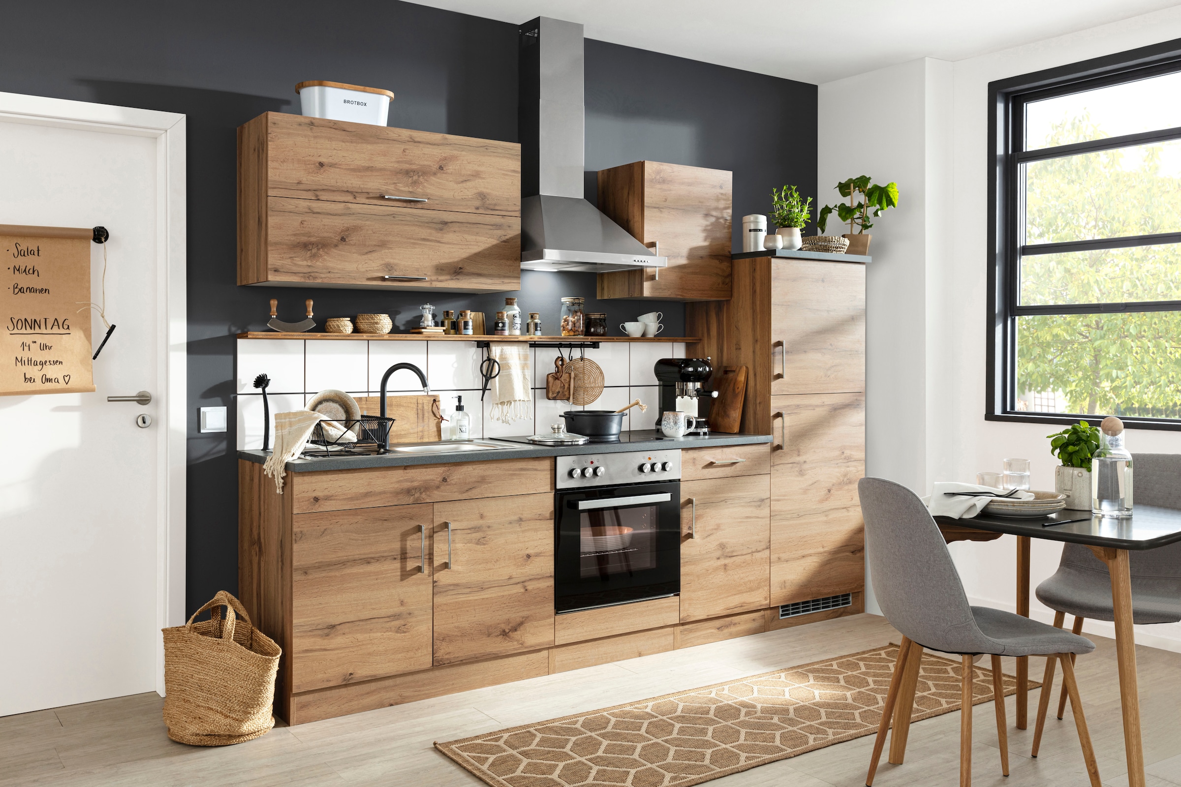 KOCHSTATION Kitchenette »KS-Colmar« sans appareils électriques, largeur 270 cm