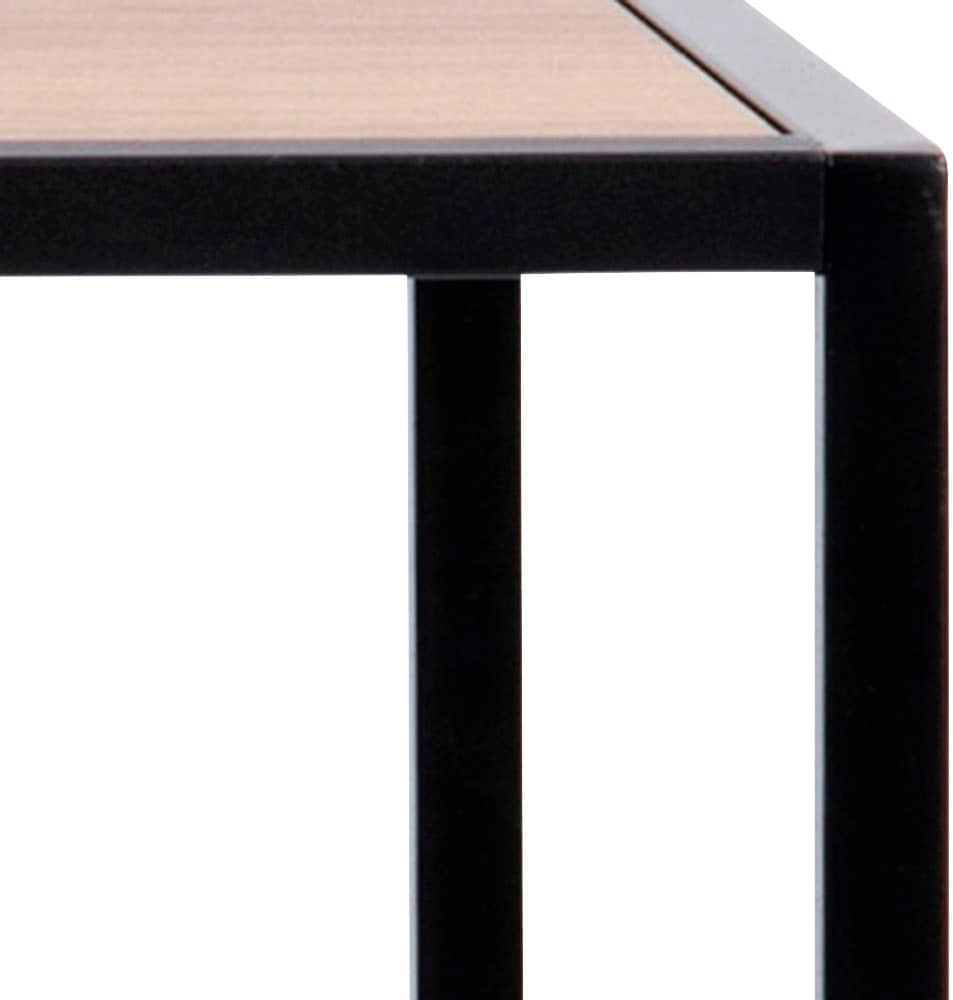 ACTONA GROUP Table de bar avec pied métallique étroit, largeur 120 cm, autres variantes disponibles