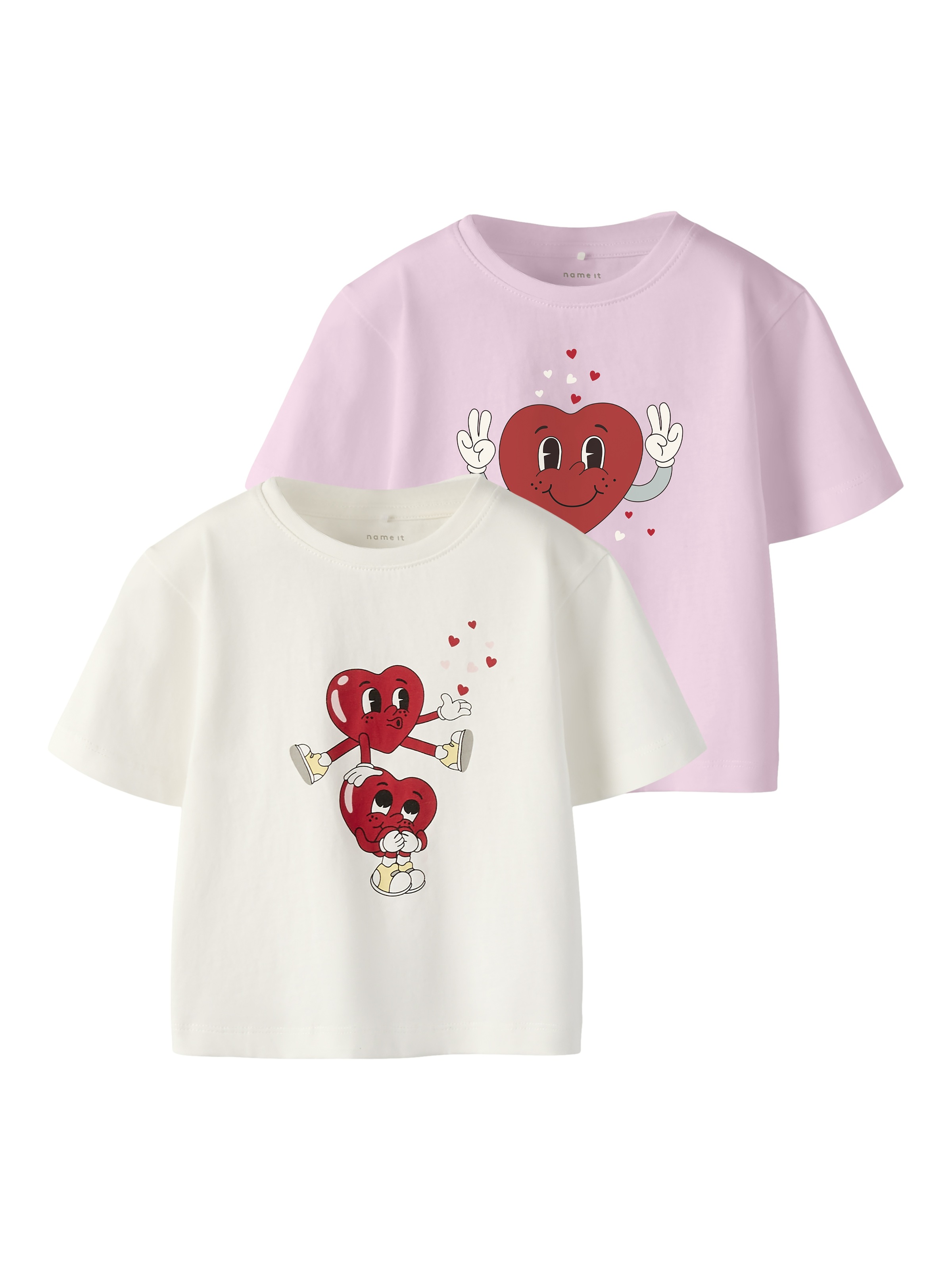 Image of Name It T-Shirt "NMFBSWET 2P SS NREG TOP BOX" Packung, 2 tlg.