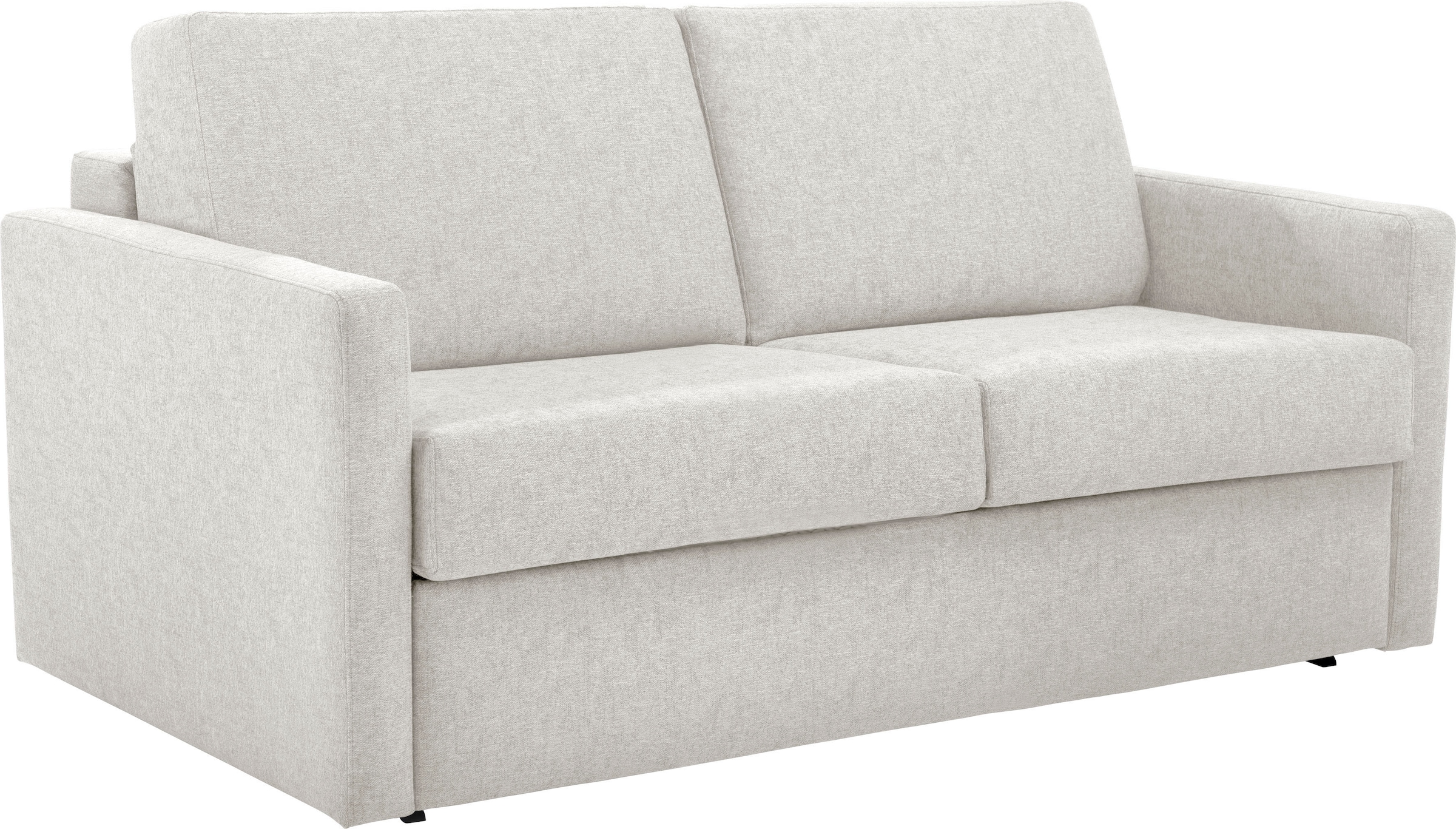 Places of Style Schlafsofa »Goldfarbenpoint 162 cm, Dauerschläfer, Liegefläche 120/200cm,«, 2-Sitzer mit Bettfunktion, Bonell-Federkernmatratze