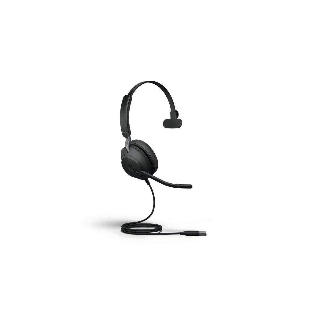 Jabra Headset »Evolve2 40 Mono MS«, Noise-Cancelling