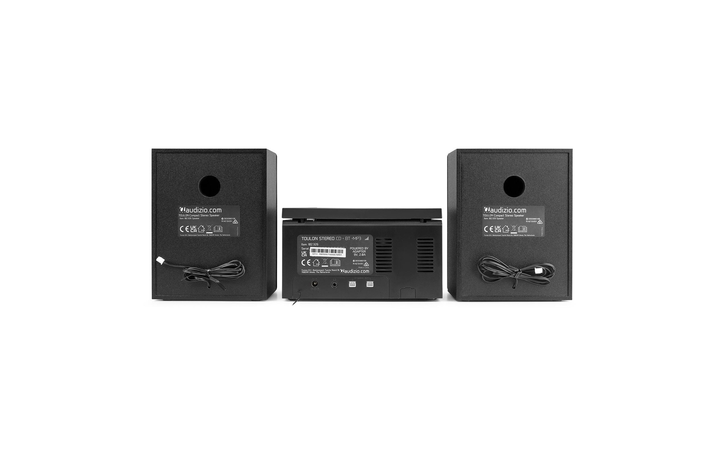 Stereoanlage »Audizio Toulon«, (Bluetooth FM-Tuner 50 W)