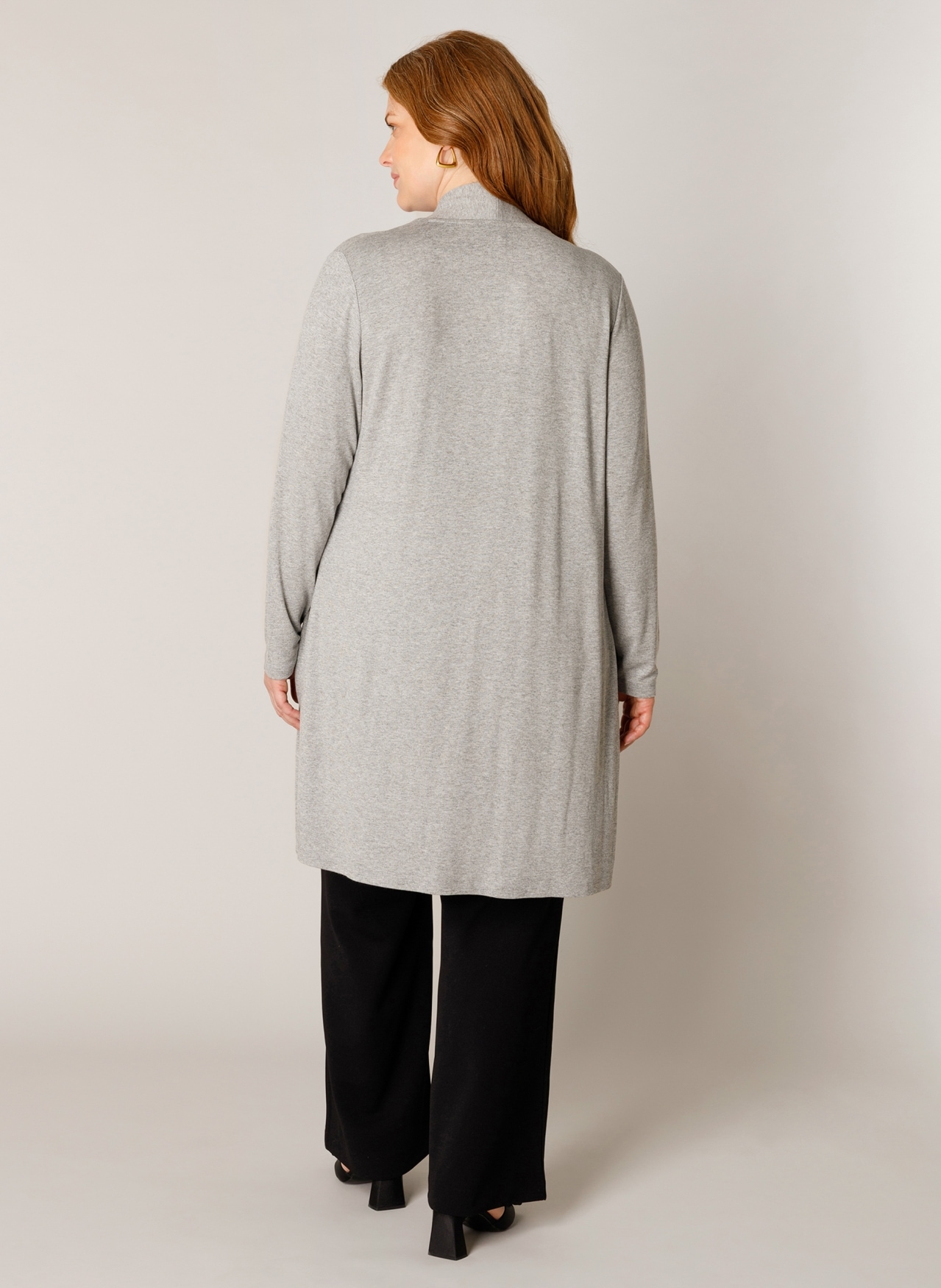 Base Level Curvy Longstrickjacke »Ayla Long« Grosse Grössen
