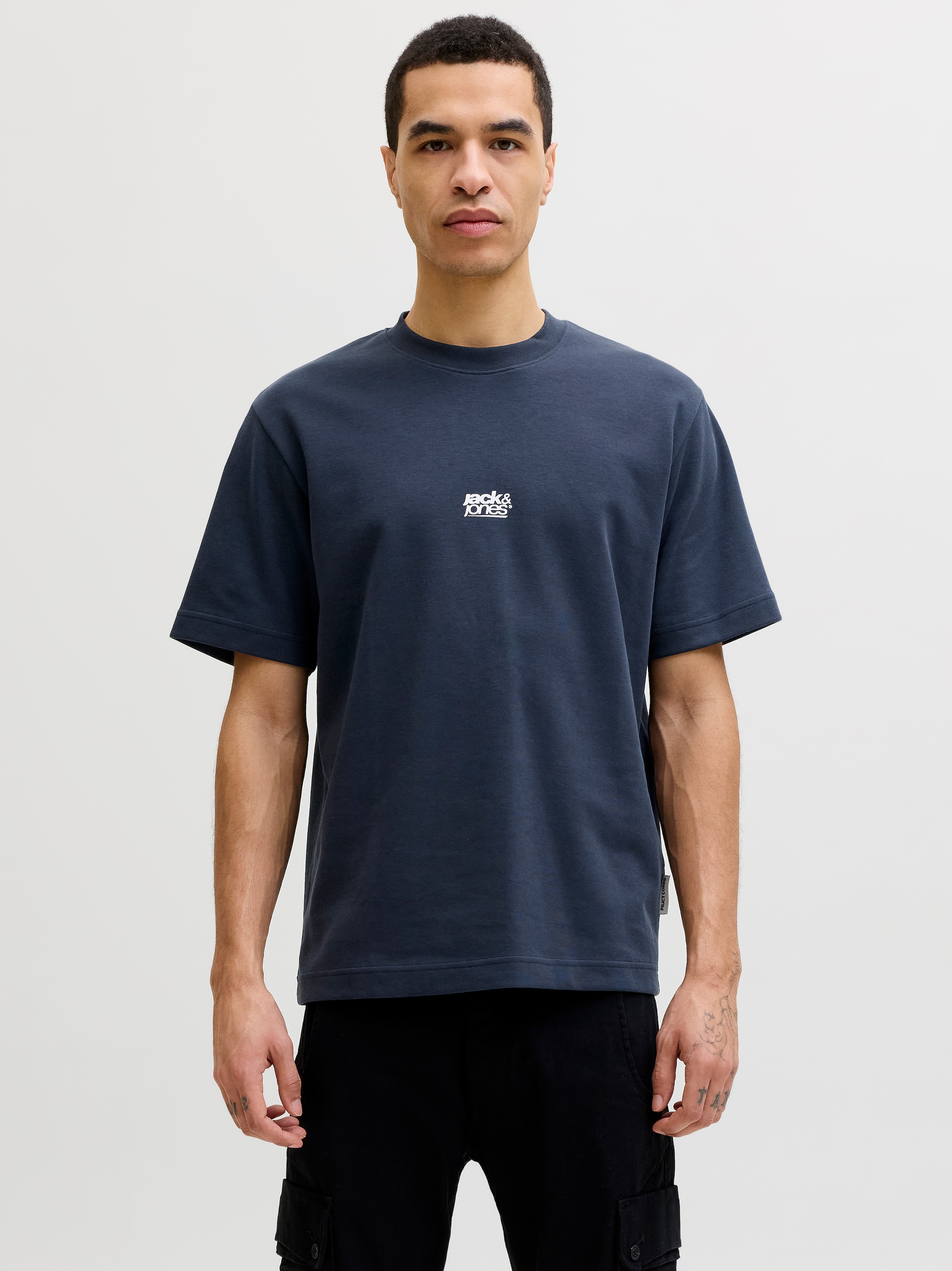 Image of Jack & Jones T-Shirt "JCOBREEZE BACK PRINT TEE SS CREW EA26"