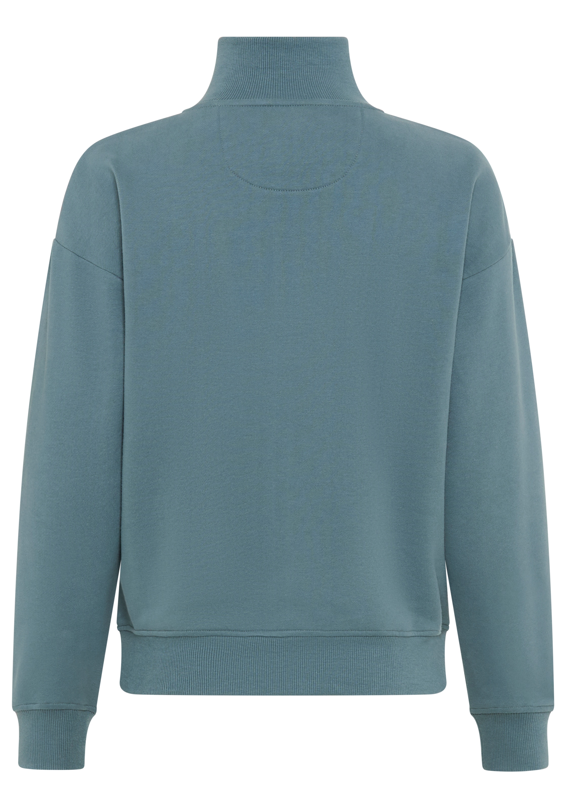 KangaROOS Sweatshirt mit Troyer-Kragen