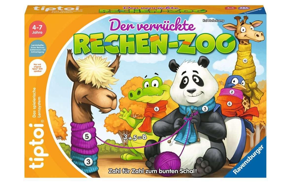 Spiel »tiptoi Der verrückte Rechen-Zoo«