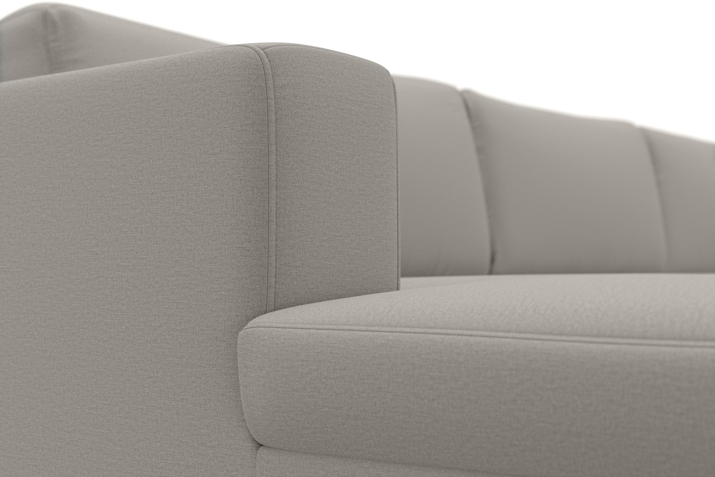 DOMO collection Wohnlandschaft »Modica U-Form«, XXL, in moderner Optik mit, 2 grosszügigen Recamieren, auch in Cord