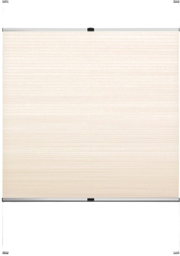 Image of Good Life Wabenplissee nach Mass »Rena«, Lichtschutz, mit Bohren, verspannt, silberfarbene Profilschiene bei Ackermann Versand Schweiz