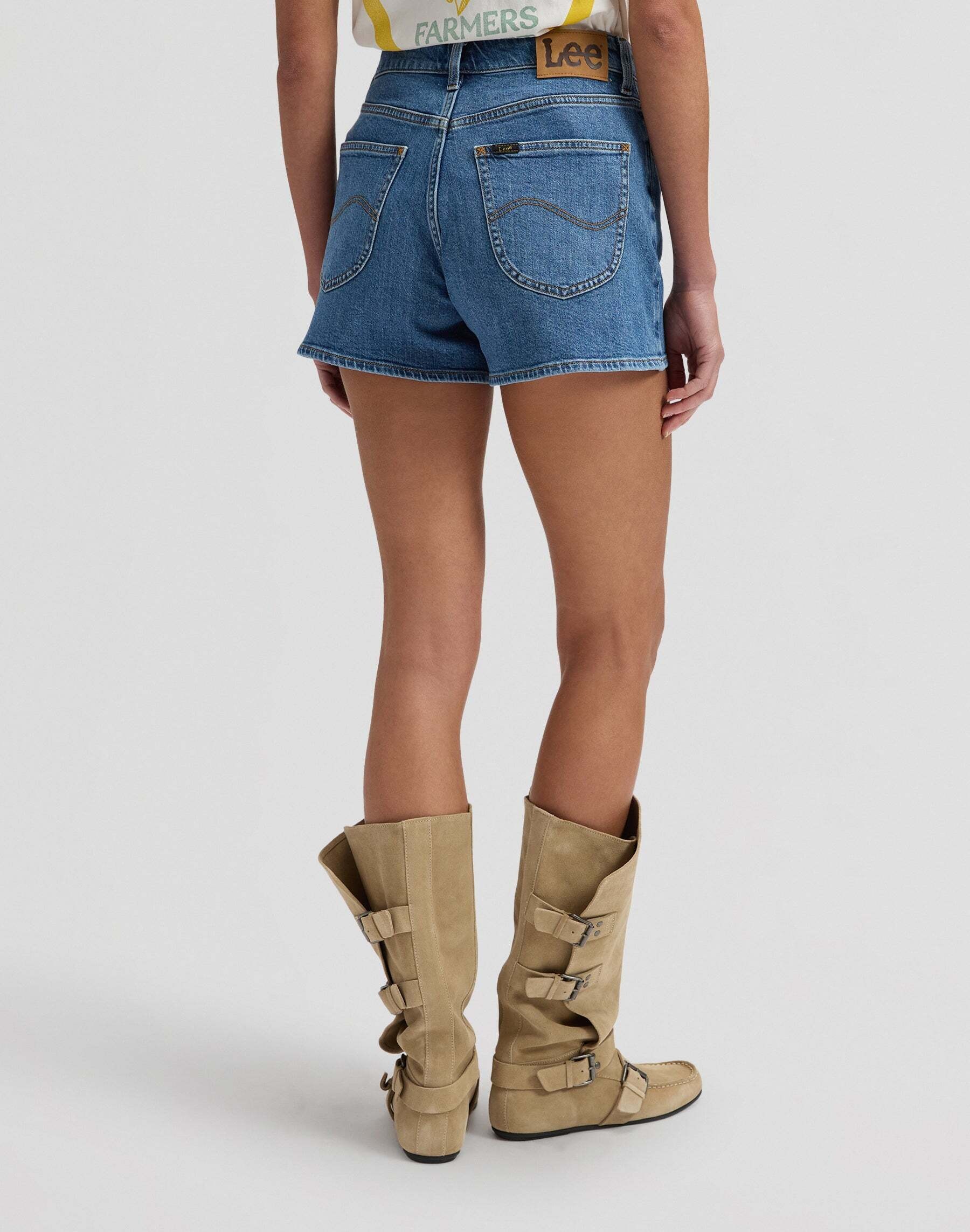 Lee® Regular-fit-Jeans »Lee Jeansshorts Carol«