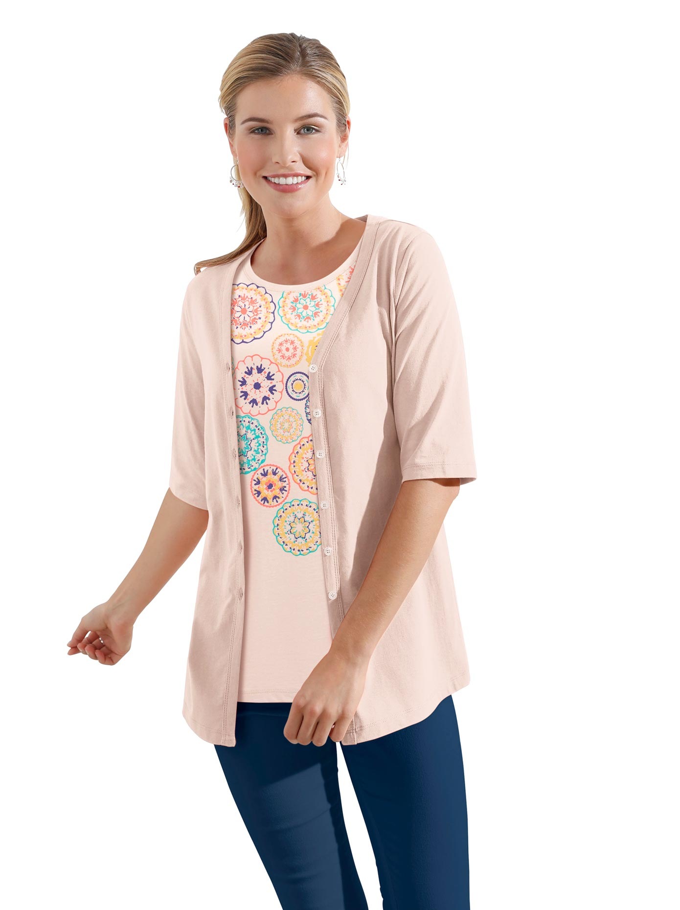 Image of Classic Basics Shirtjacke »Shirtjacke + Top«, (1 tlg.) bei Ackermann Versand Schweiz